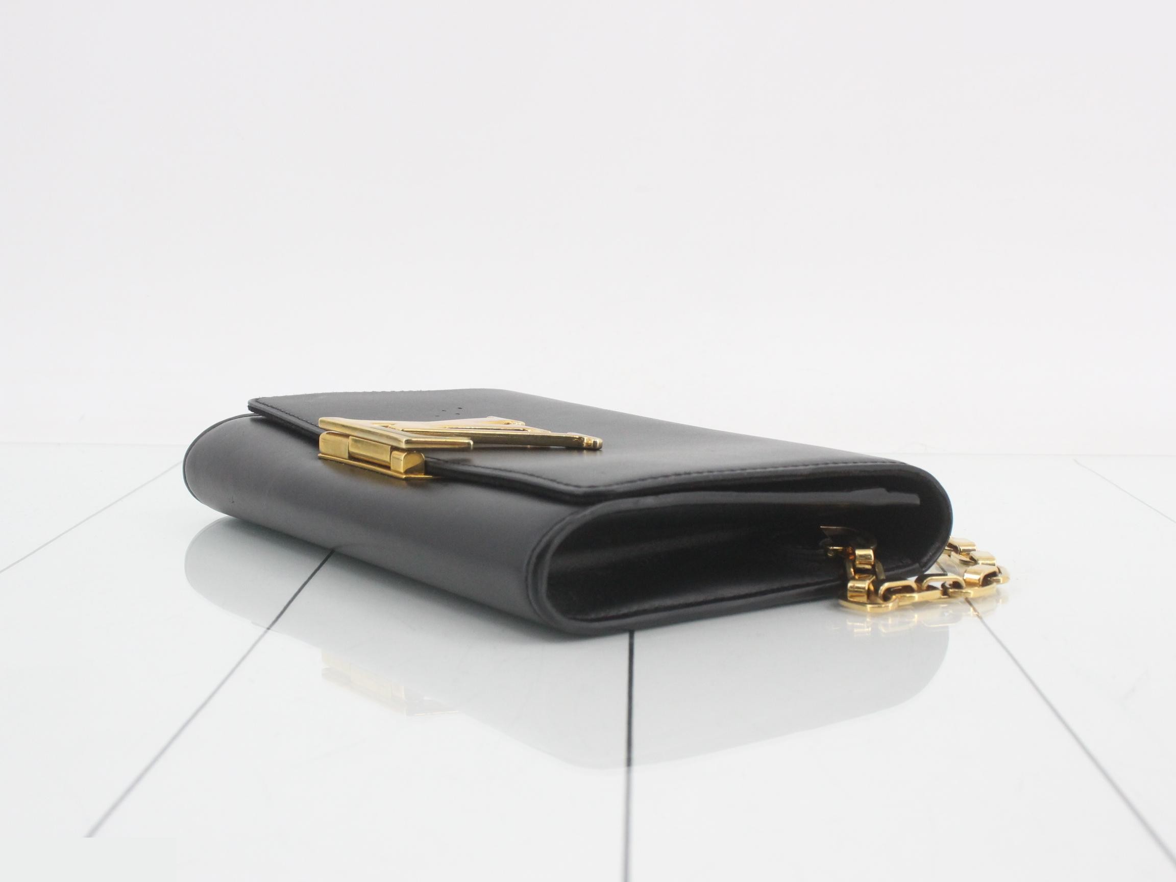 Pochette Louise MM Noir Shoulder Bag — view 6