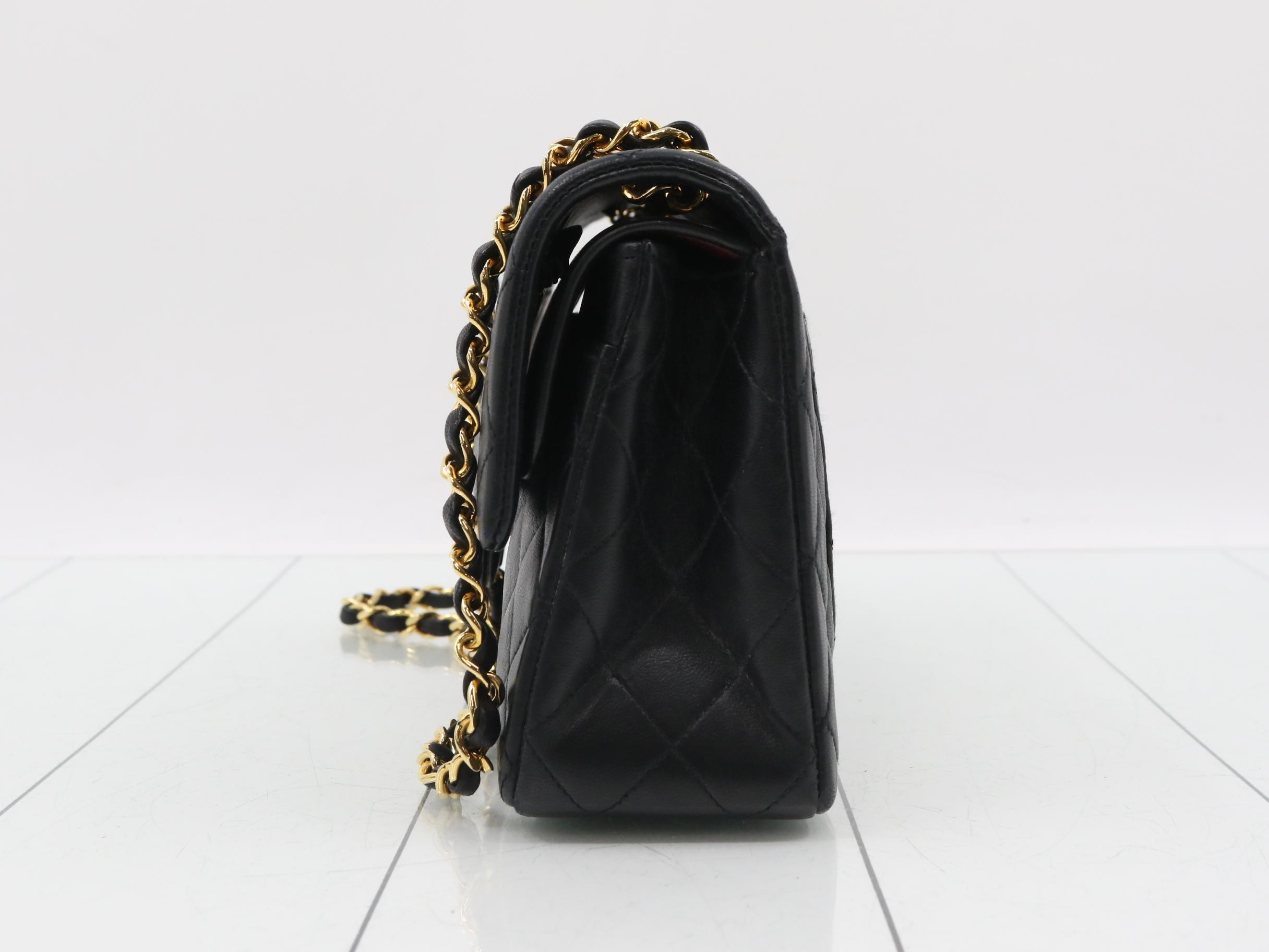 Matelassé Chain Shoulder Bag — view 3