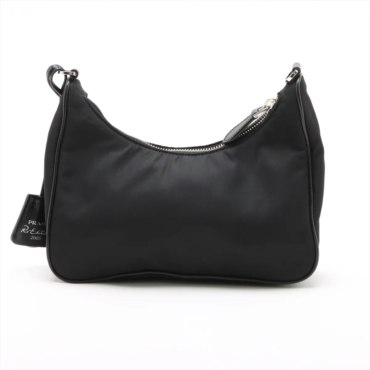 Tessuto Reedition Nylon x Leather 2WAY Shoulder Bag Black — view 2