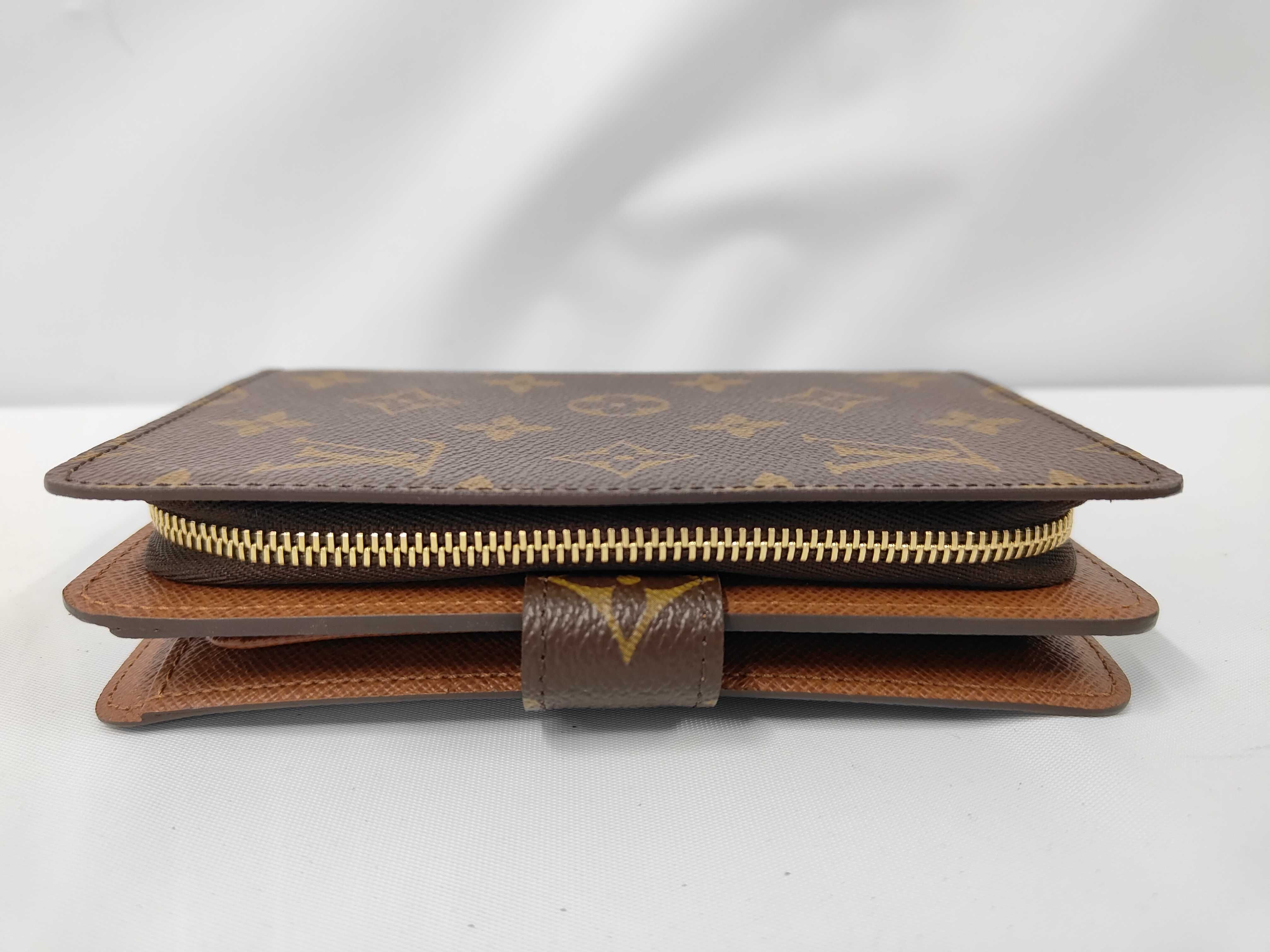 Monogram Portefeuille Papier Zip Bi-fold Wallet M61207 — view 6