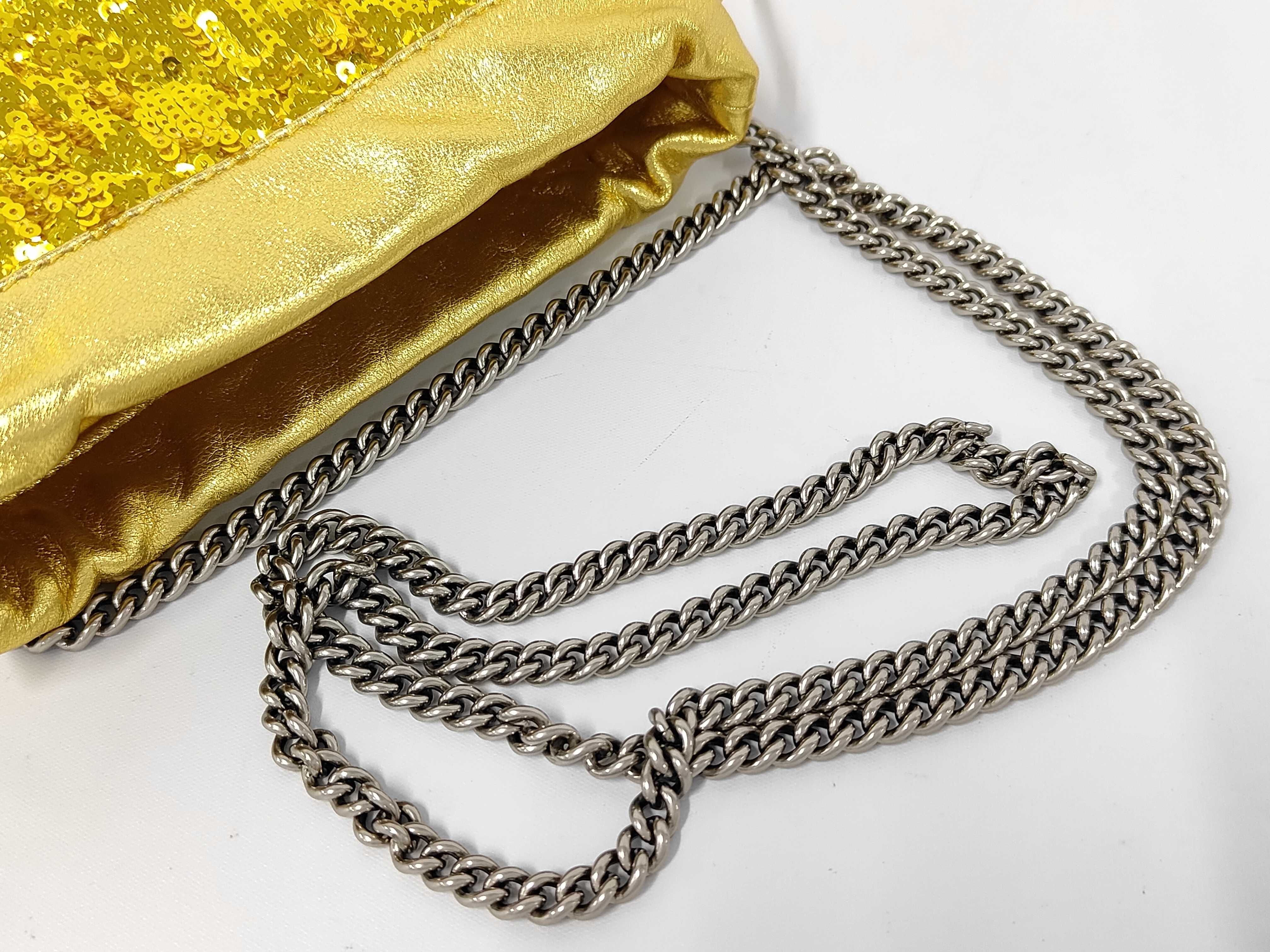 GG Marmont Mini Sequin Chain Shoulder Bag — view 3