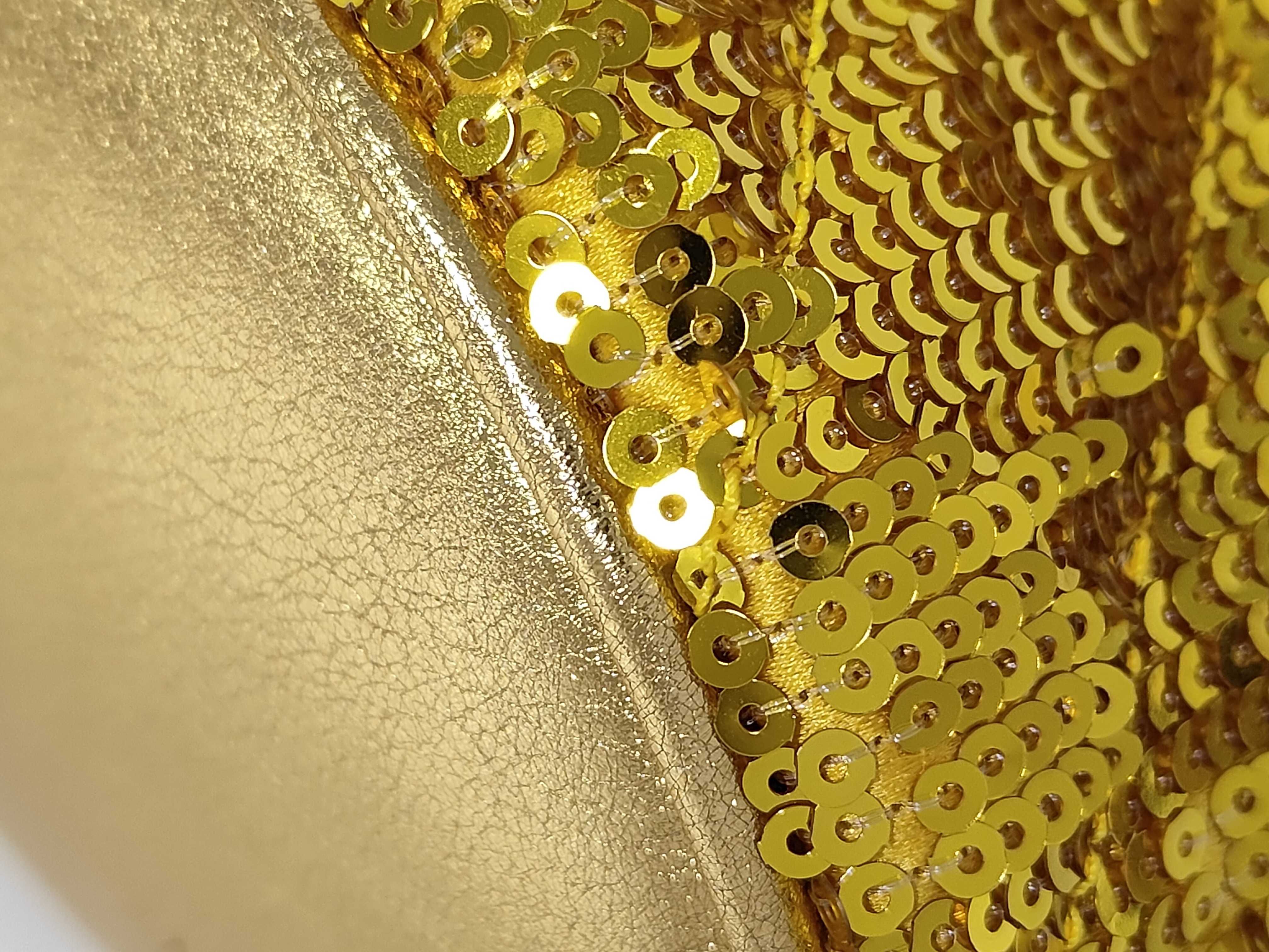 GG Marmont Mini Sequin Chain Shoulder Bag — view 6