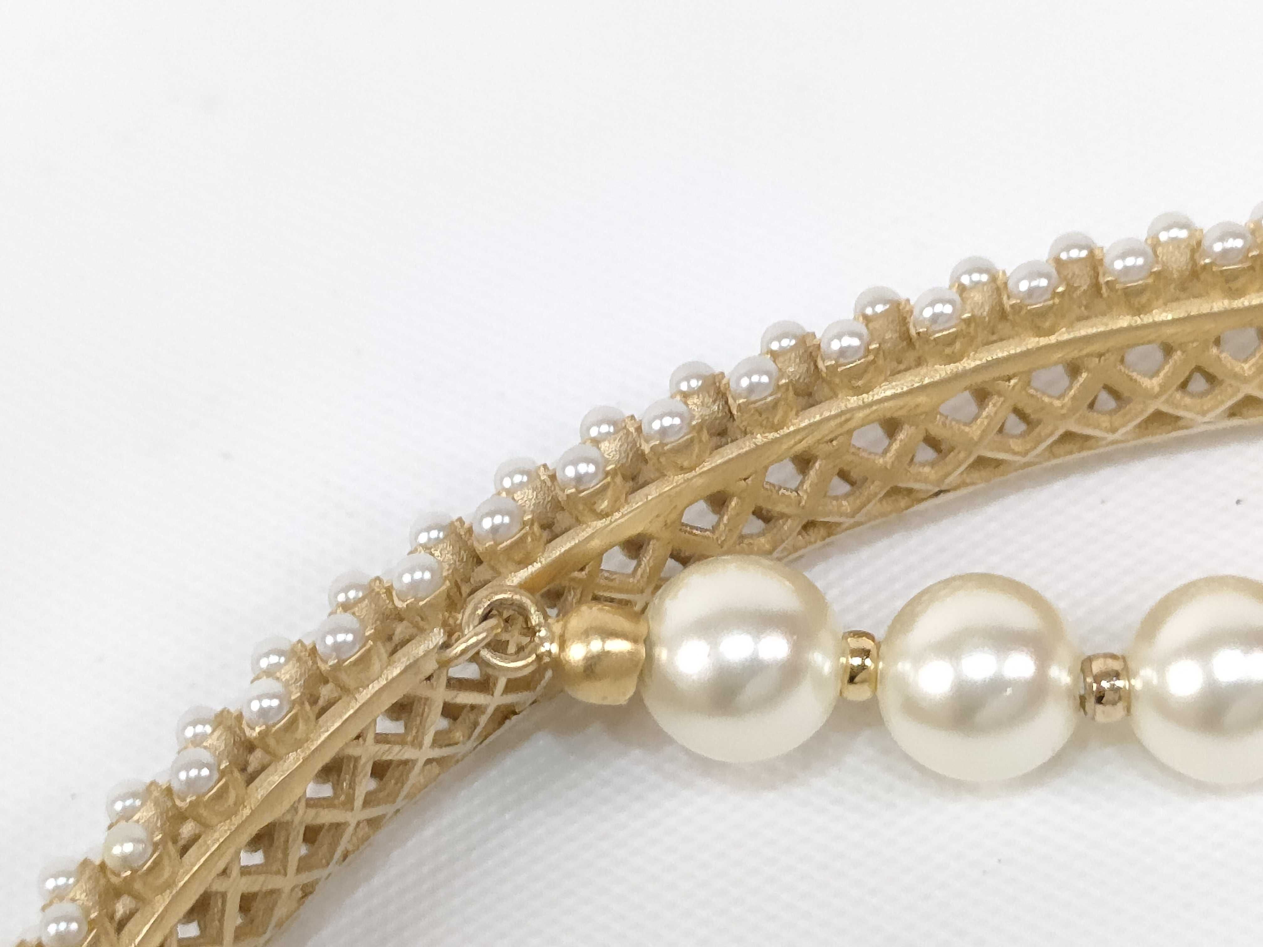 Pearl Choker Necklace — view 6