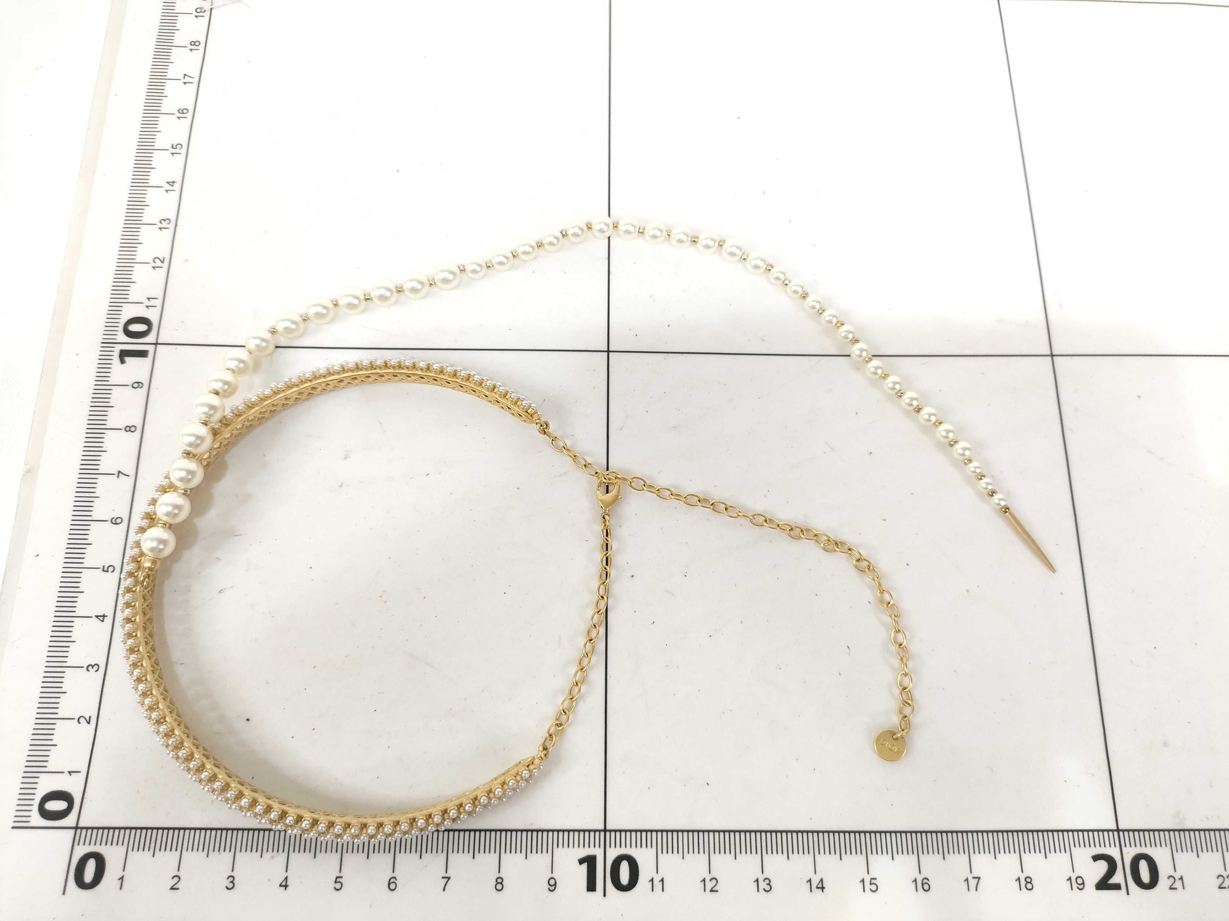 Pearl Choker Necklace — view 10