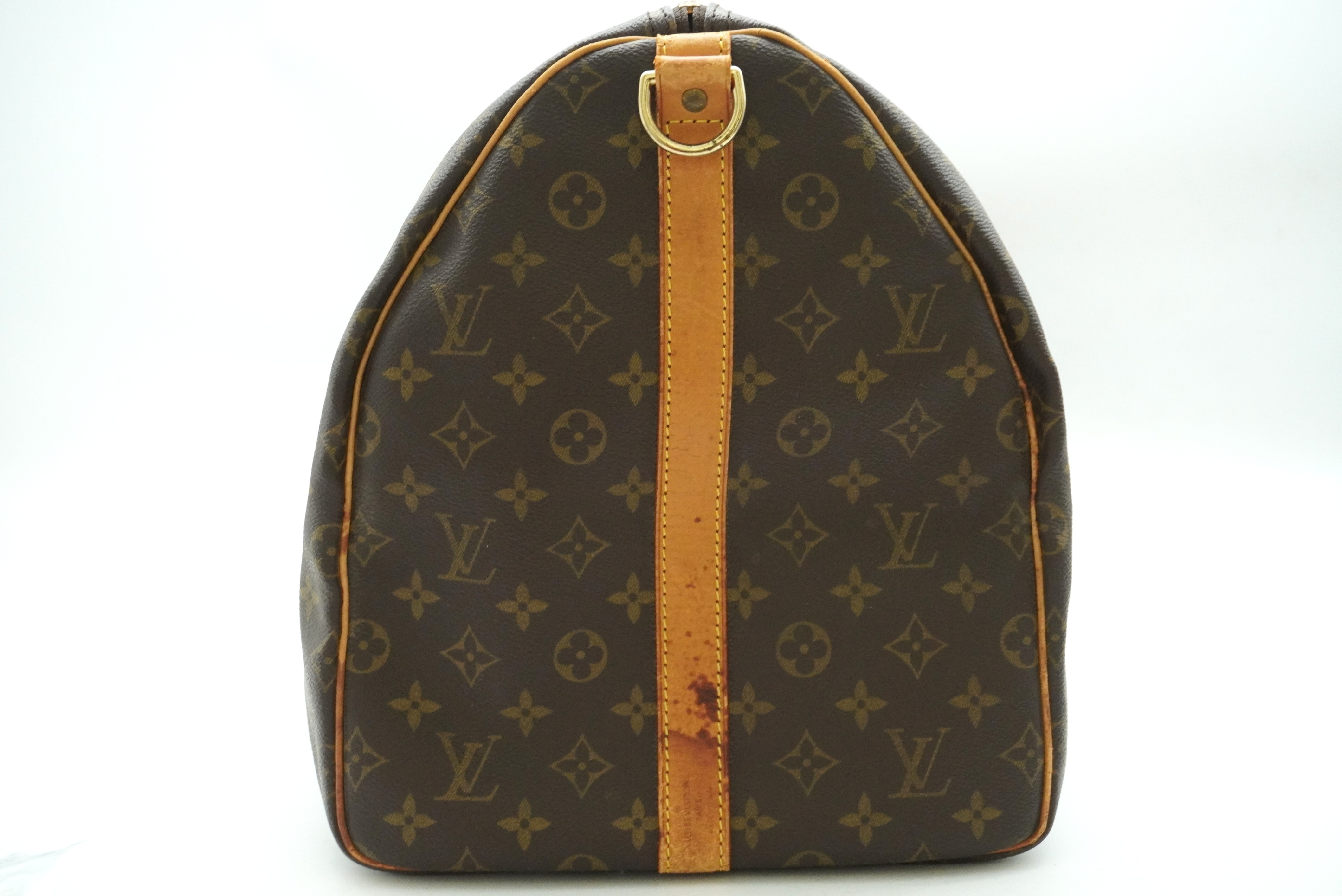 Monogram Keepall Bandoulière 55 M41414 Shoulder Strap Boston Bag — view 4