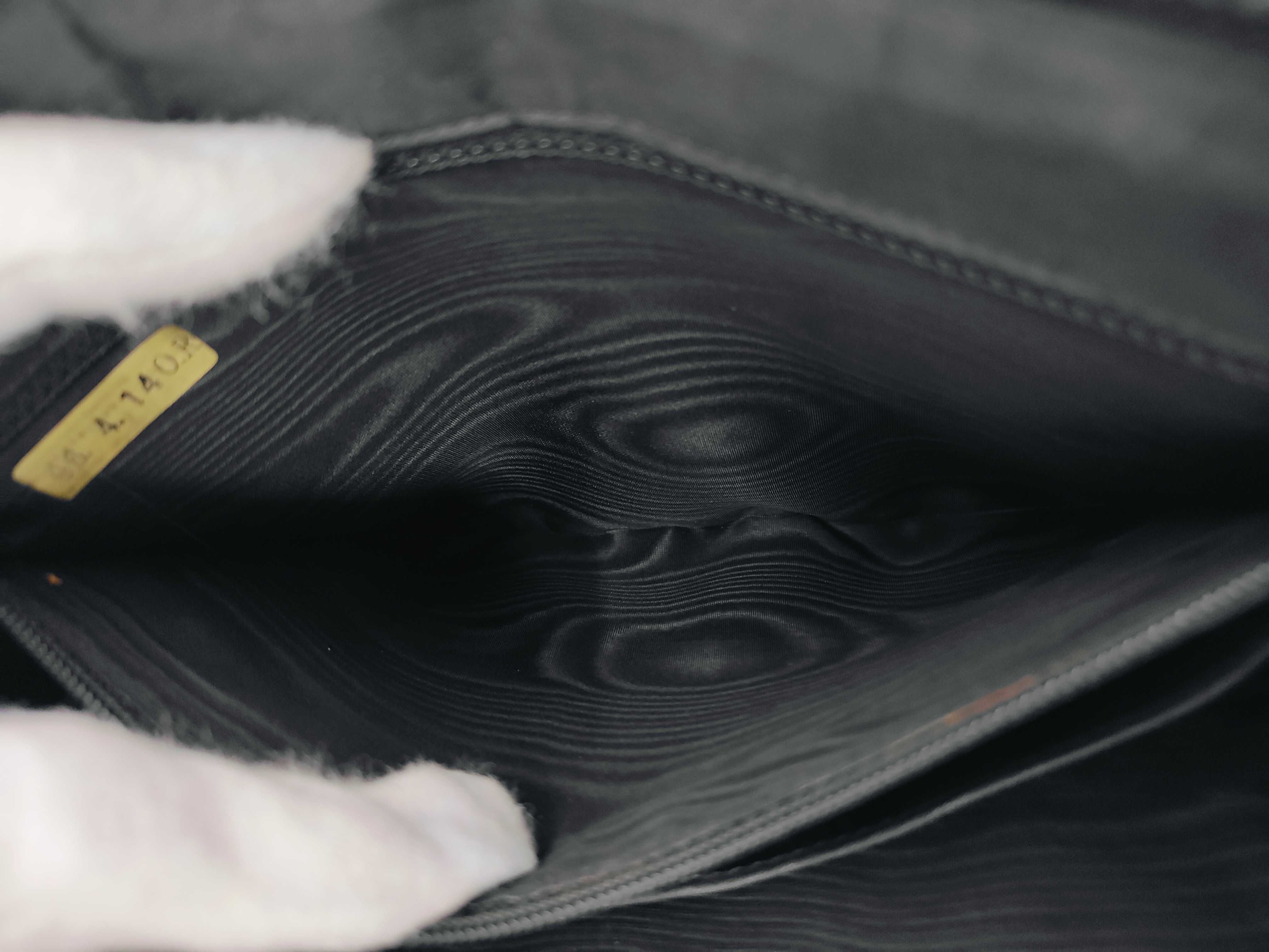 Coco Mark Caviar Clutch Bag — view 11