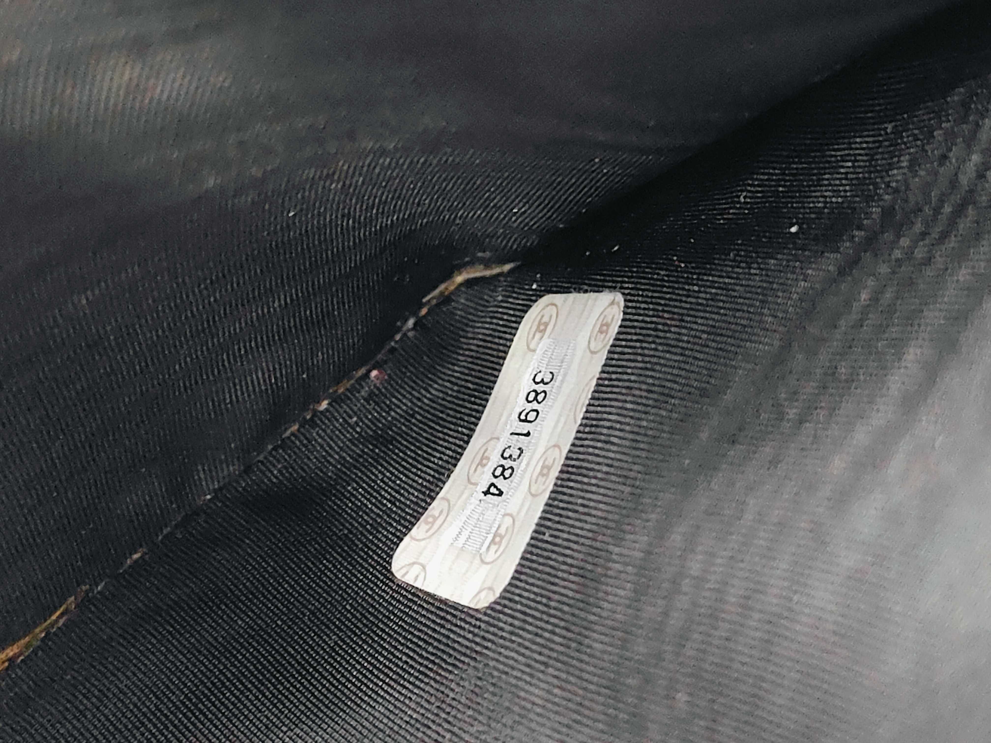 Coco Mark Caviar Clutch Bag — view 12