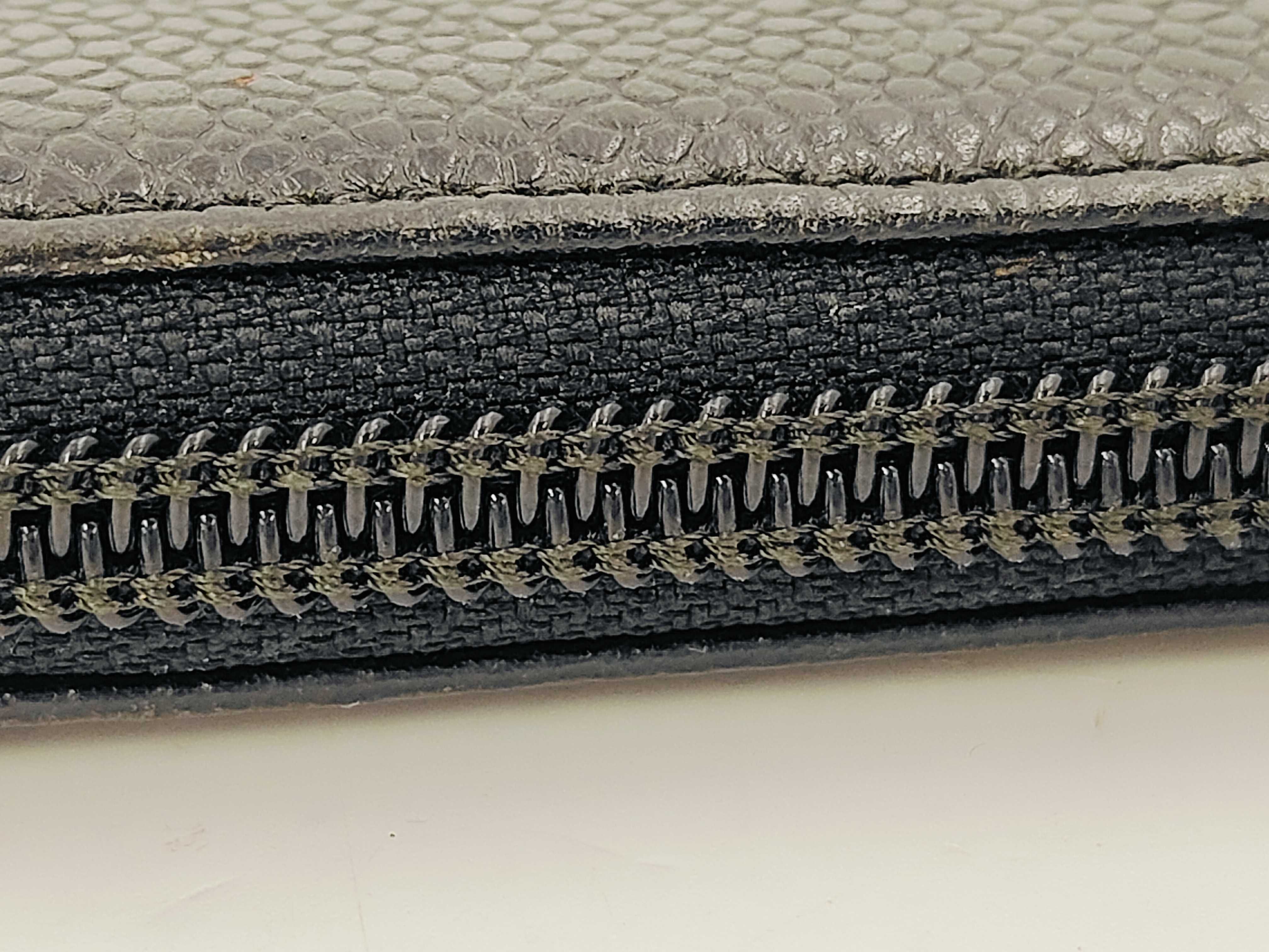Coco Mark Caviar Clutch Bag — view 5