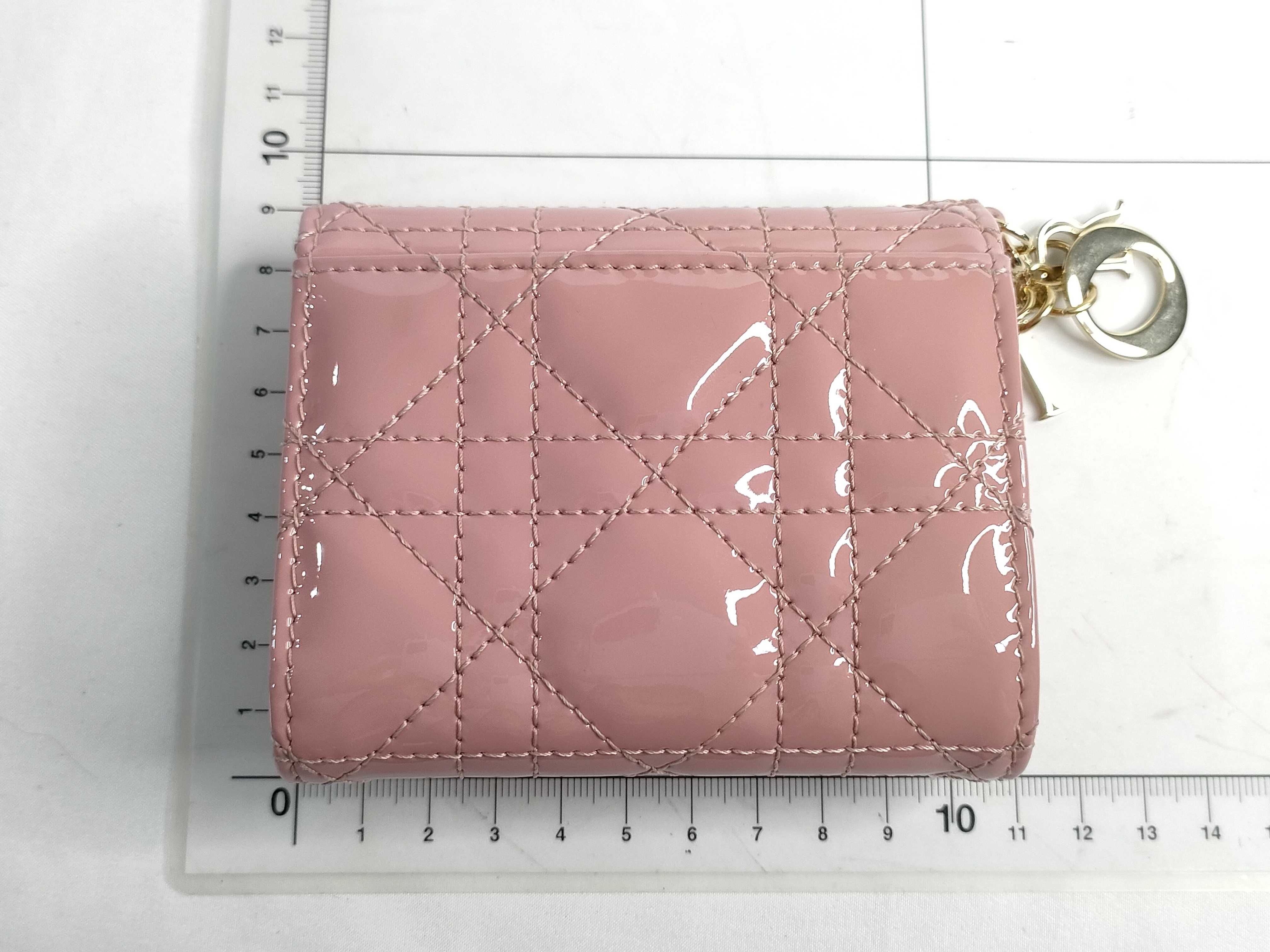 Lady Dior Cannage Lotus Wallet — view 2