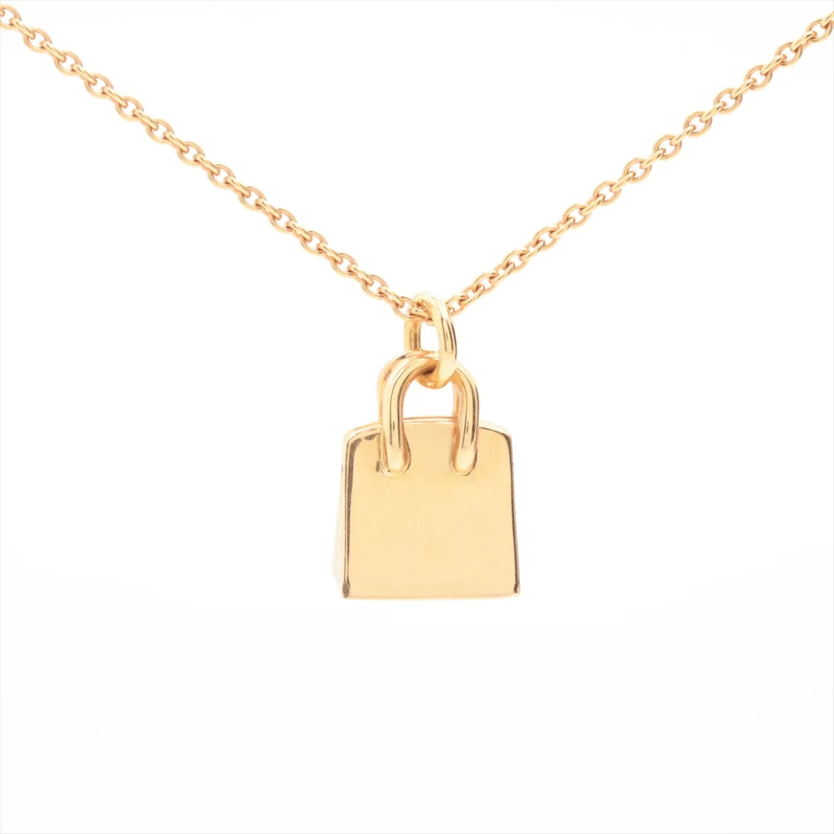 Birkin Amulette Diamond Necklace 750 (PG) 10.5g D0.22 18AI060132 — view 2