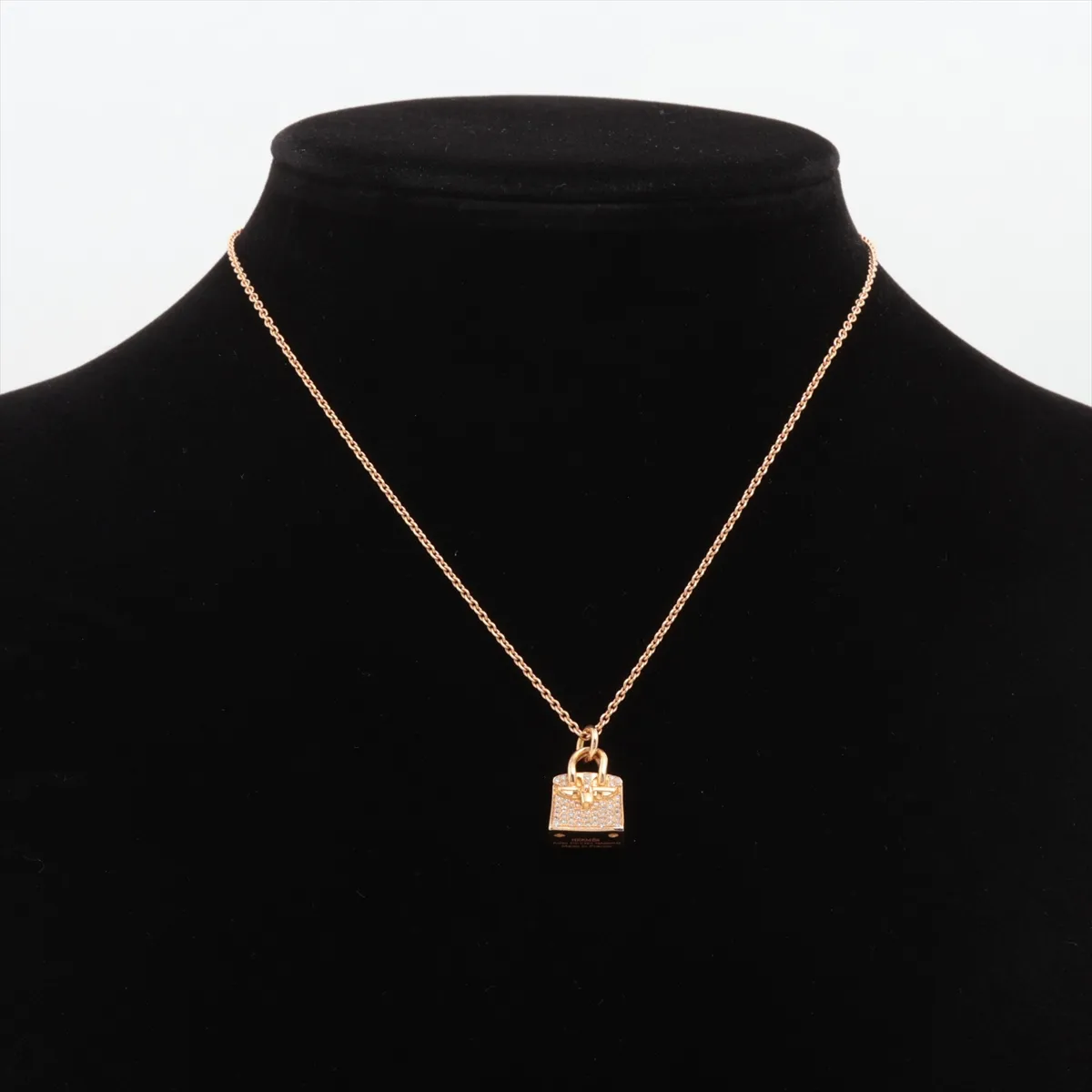 Birkin Amulette Diamond Necklace 750 (PG) 10.5g D0.22 18AI060132 — view 5