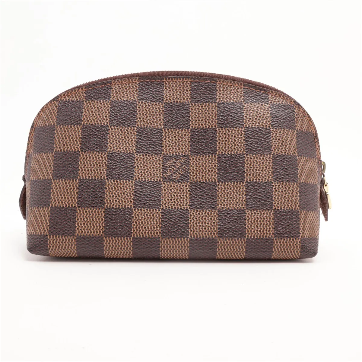 Damier Pochette Cosmetic PM N47516 CA0051 Brown Pouch — view 2