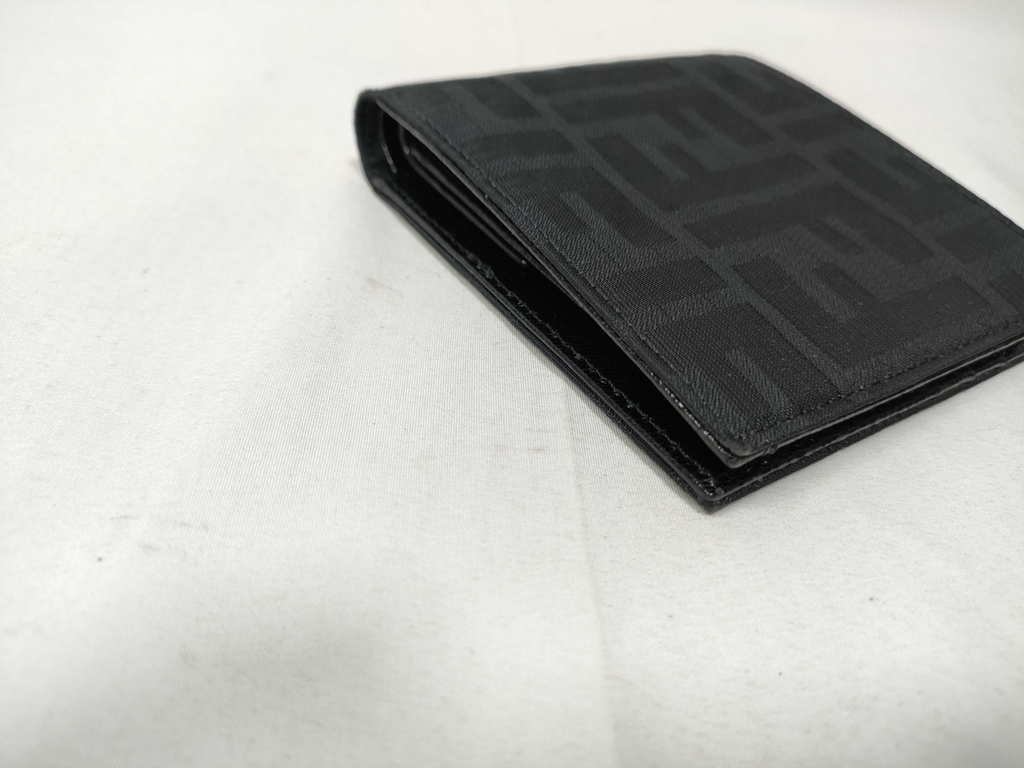 Zucca pattern black bi-fold wallet — view 3