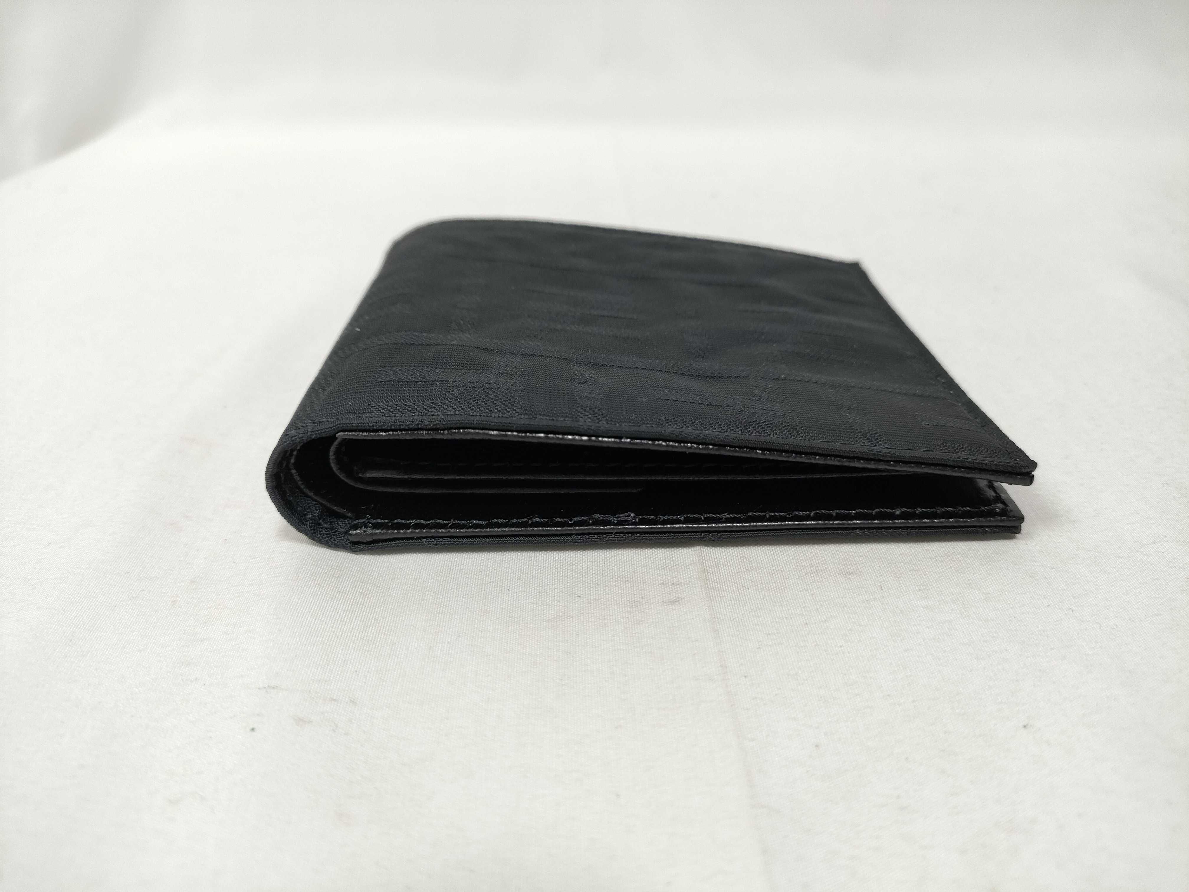 Zucca pattern black bi-fold wallet — view 5
