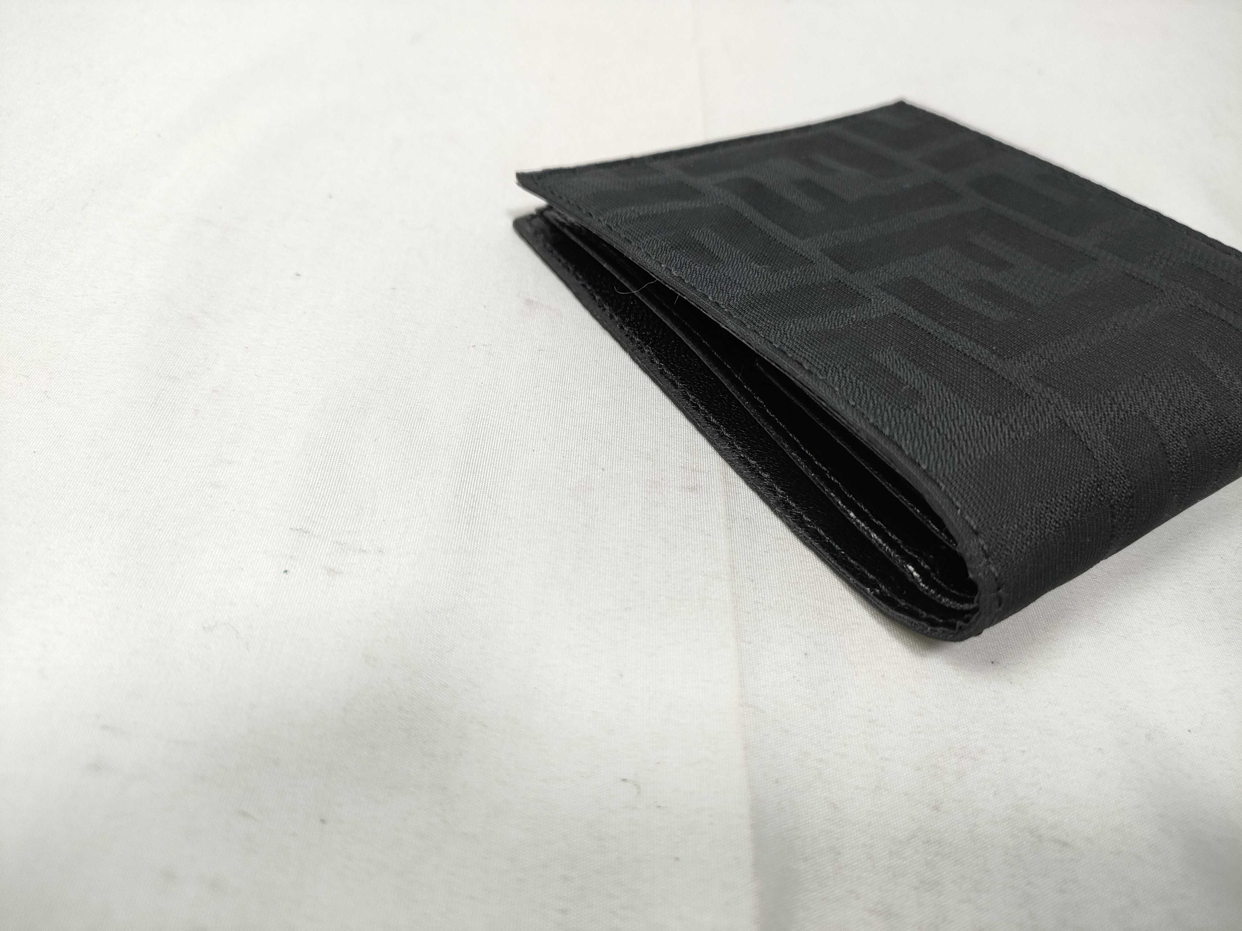 Zucca pattern black bi-fold wallet — view 7