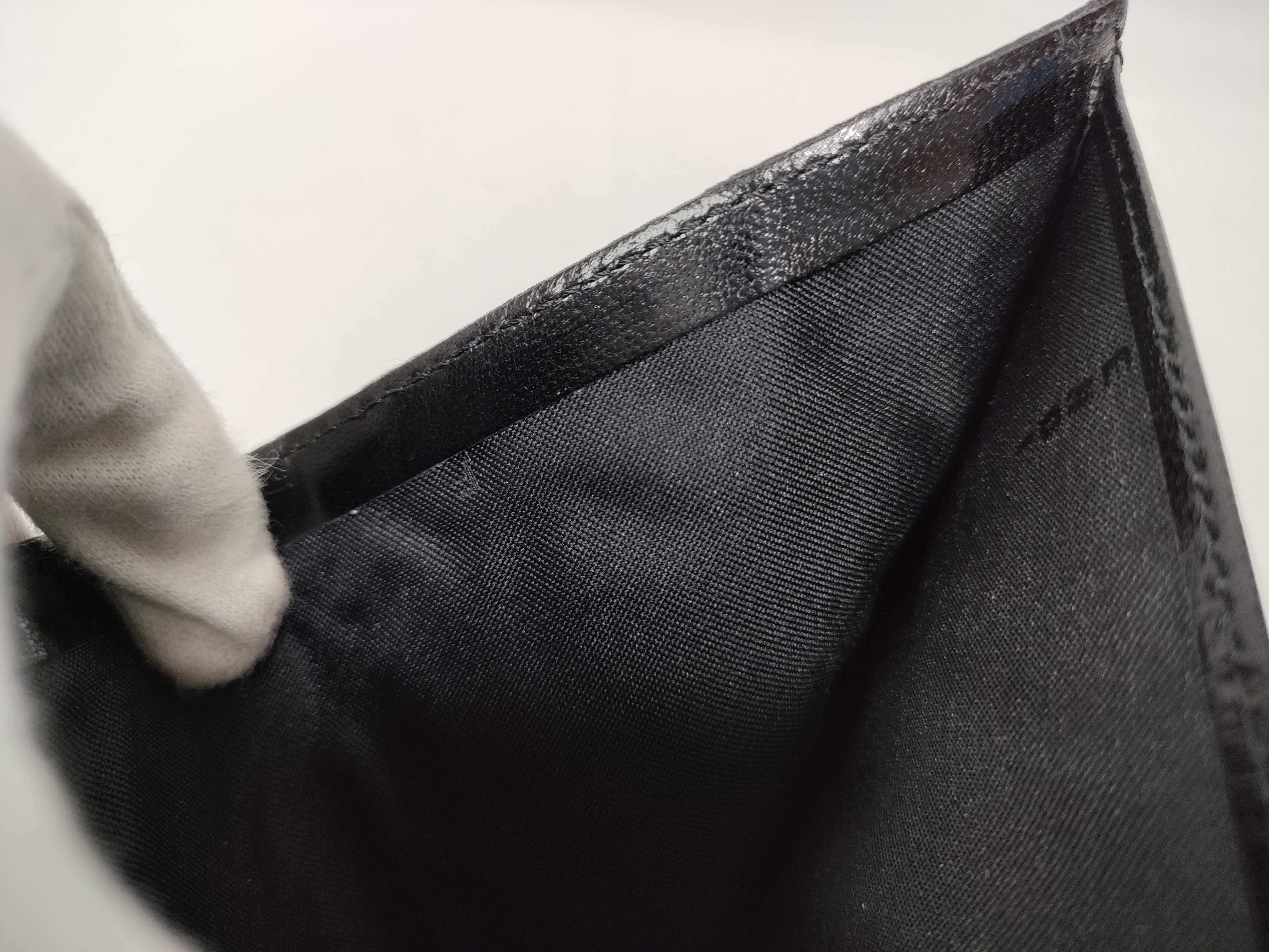 Zucca pattern black bi-fold wallet — view 10