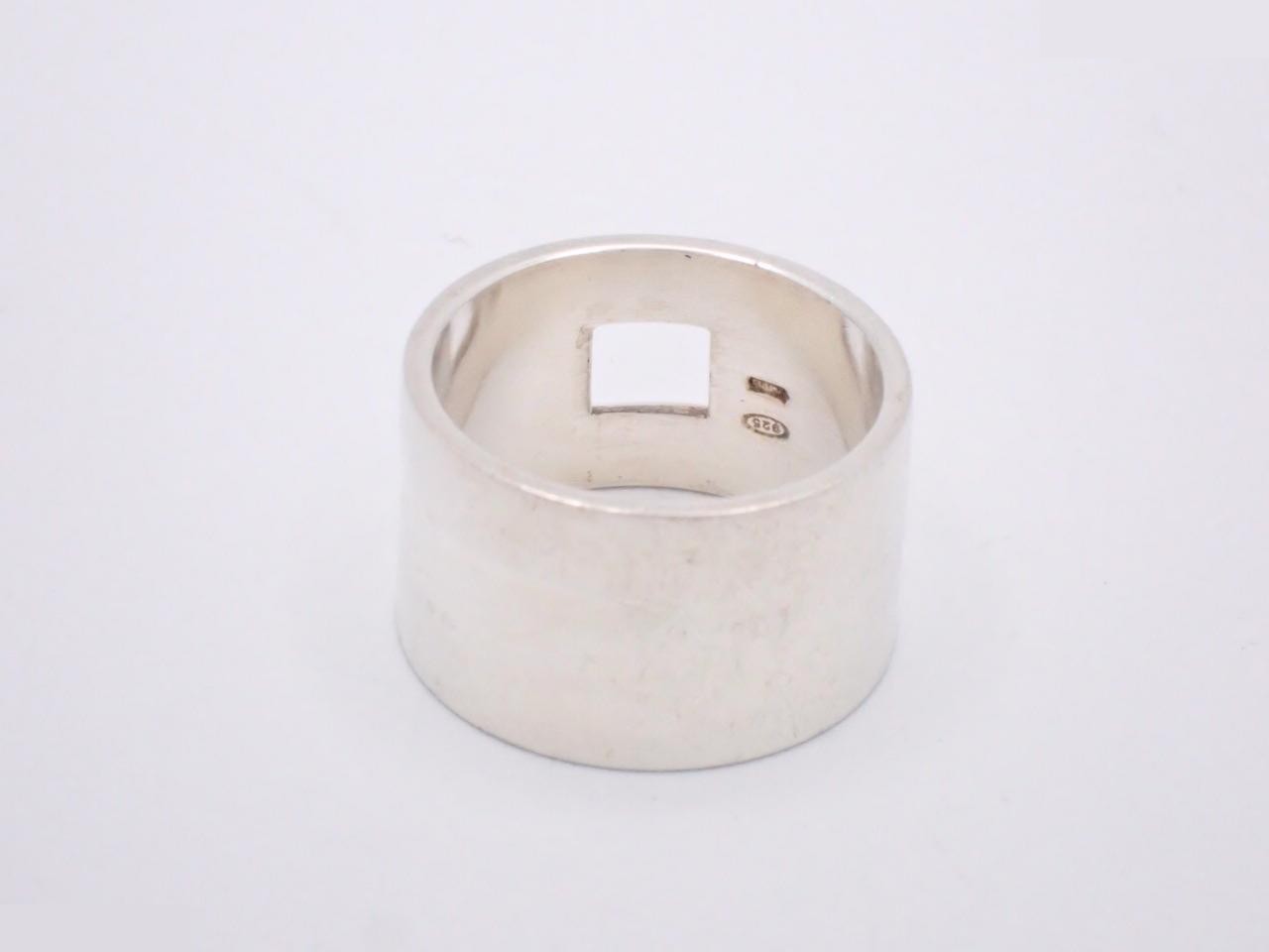 Sv925 Cutout Ring, 12.2g, #19 — view 2