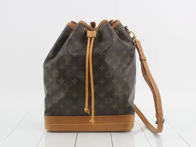 Noe Shoulder Bag, Monogram, Brown