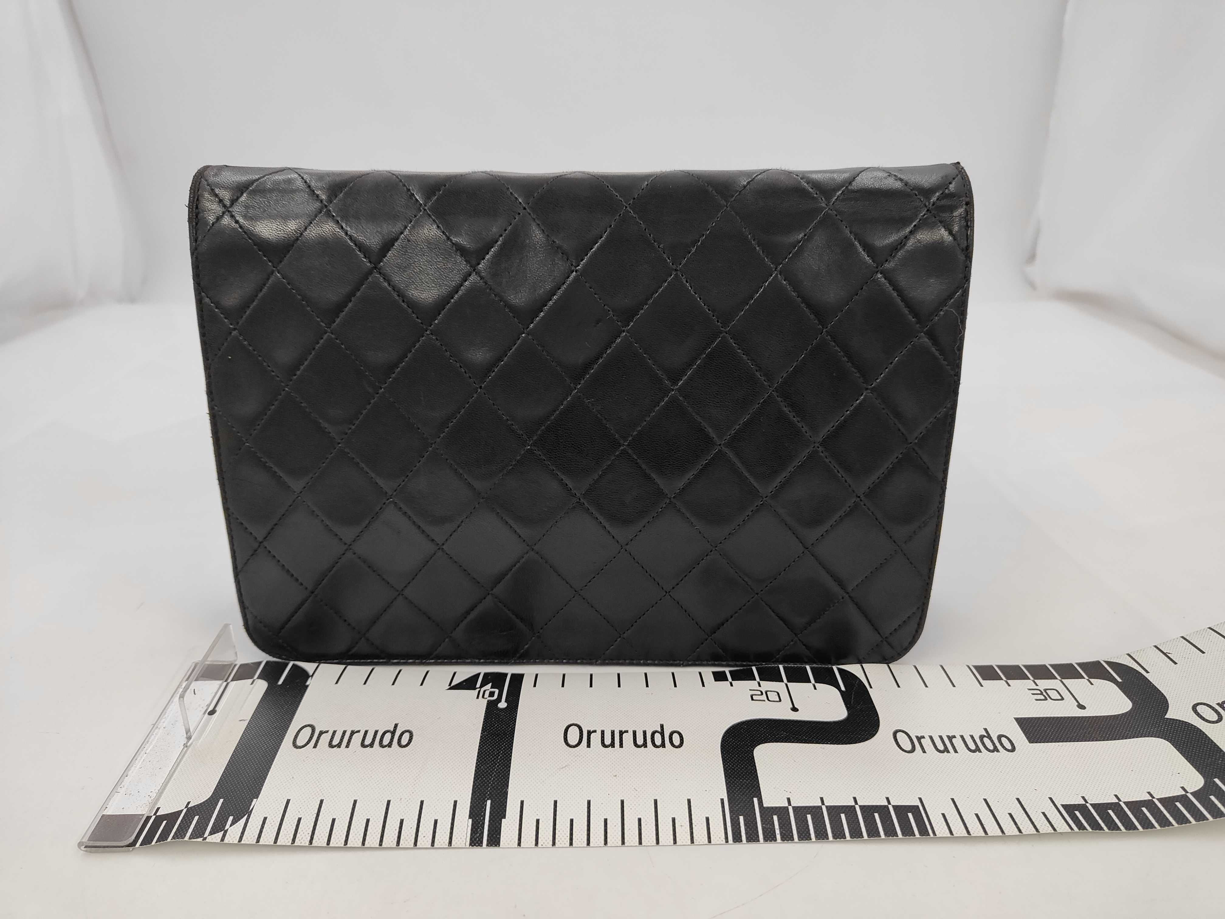 Lambskin Matelassé Lambskin Push-Lock Chain Shoulder Bag (Series 4) — view 2
