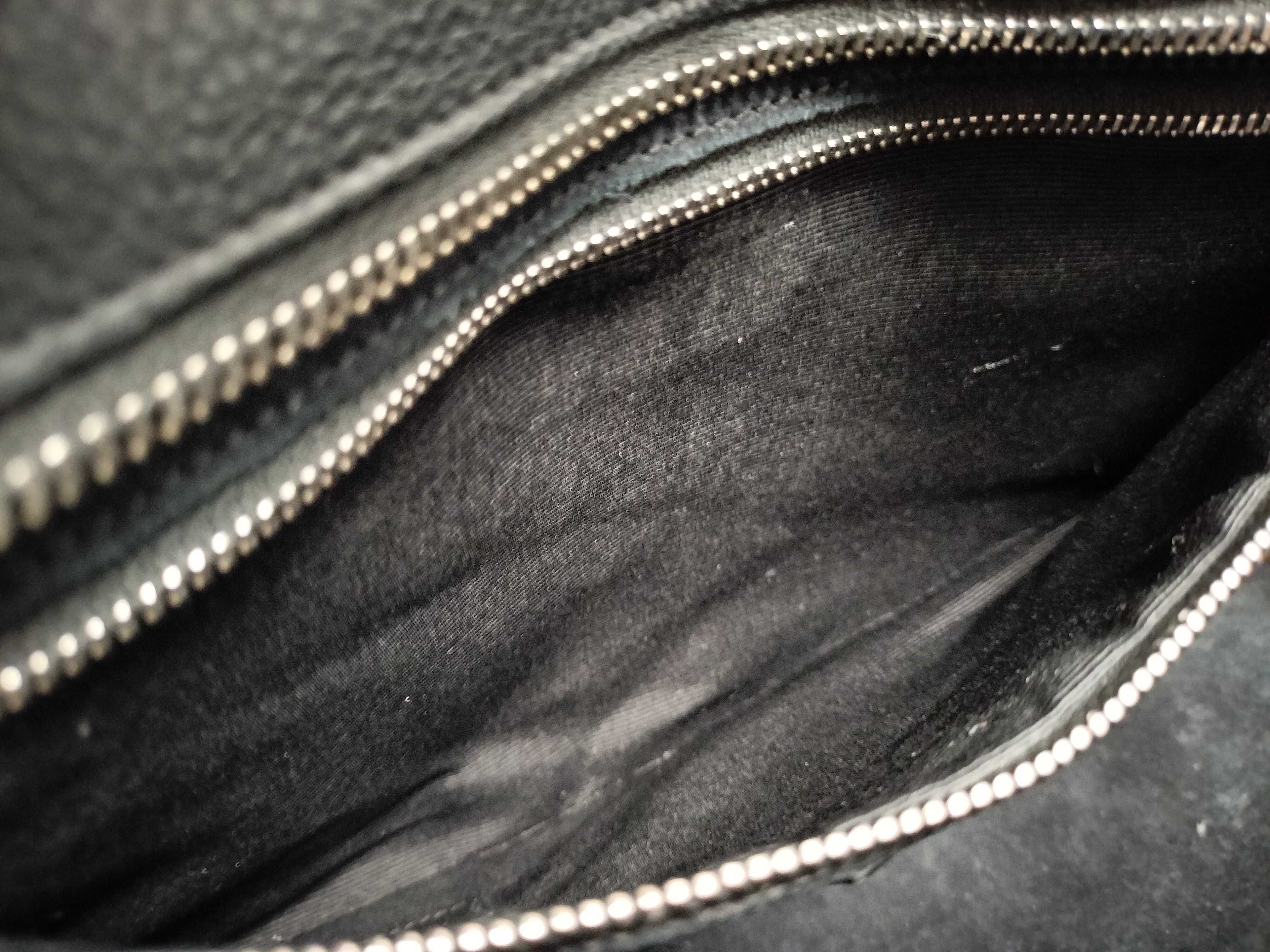 Cabarit Gauche Leather 2-Way Handbag, Black Shoulder Bag — view 12