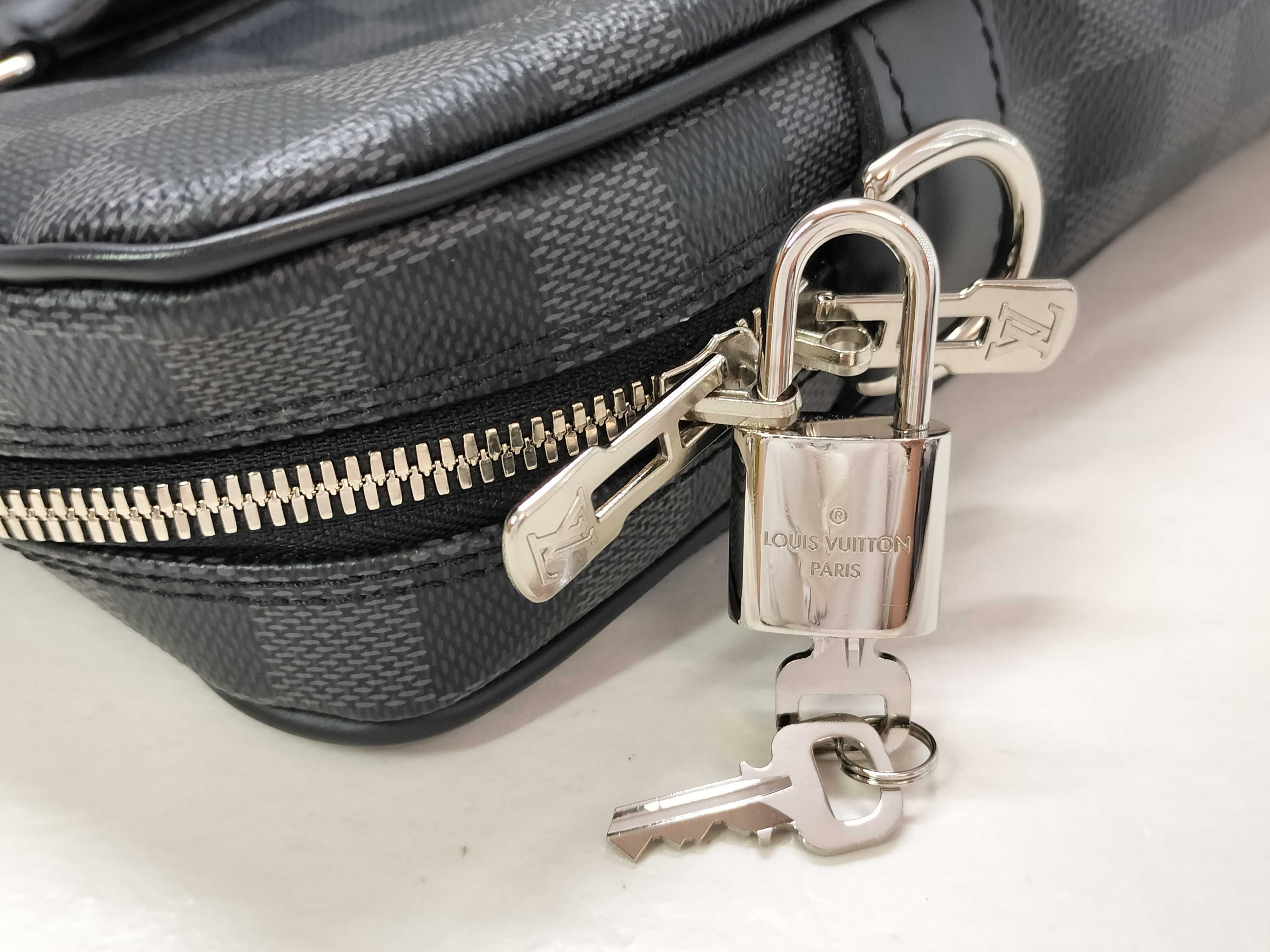 Damier Graphite LV Damier Graphite Porte Documents Voyage M41478 Business Bag — view 15