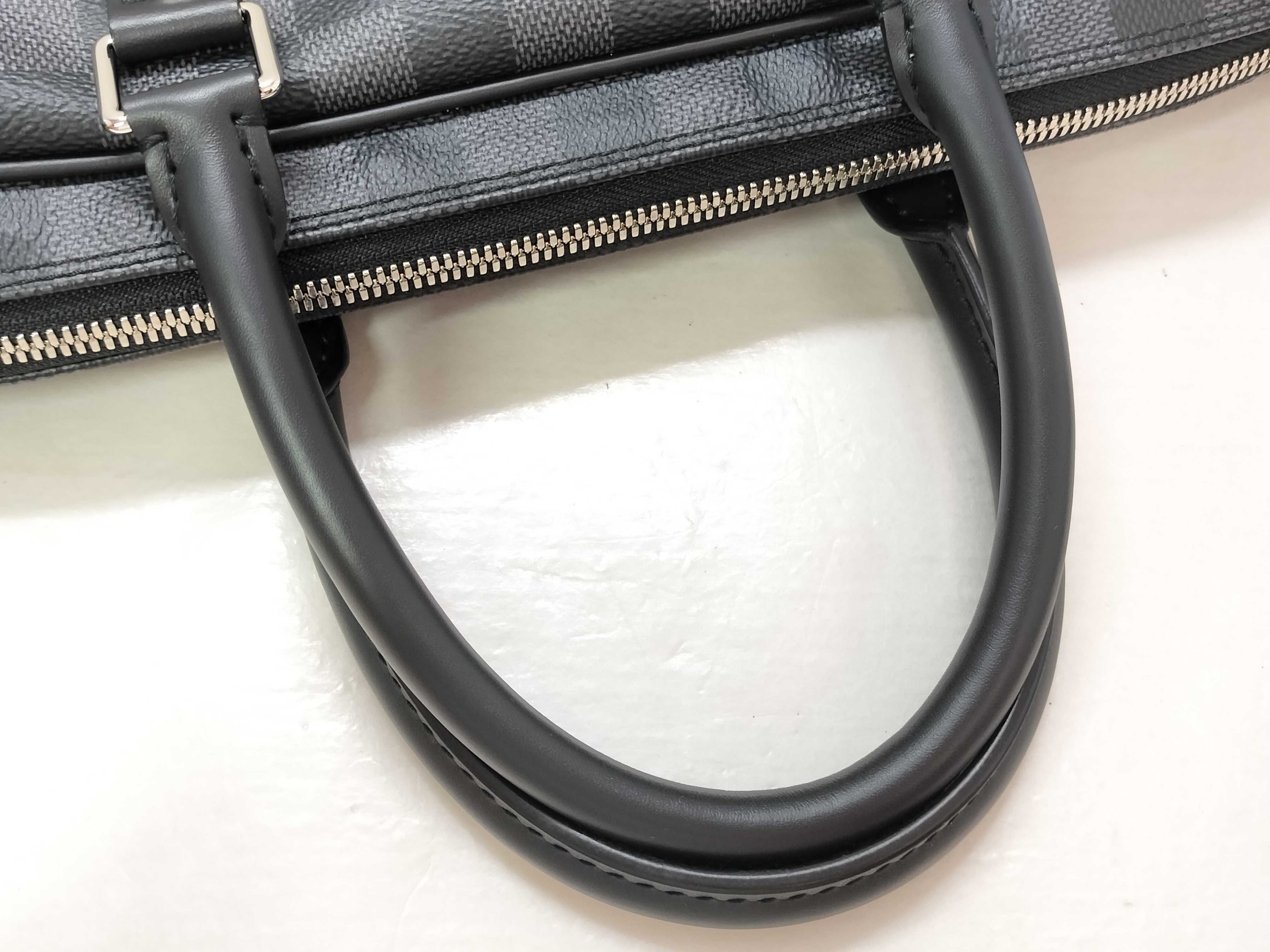Damier Graphite LV Damier Graphite Porte Documents Voyage M41478 Business Bag — view 3