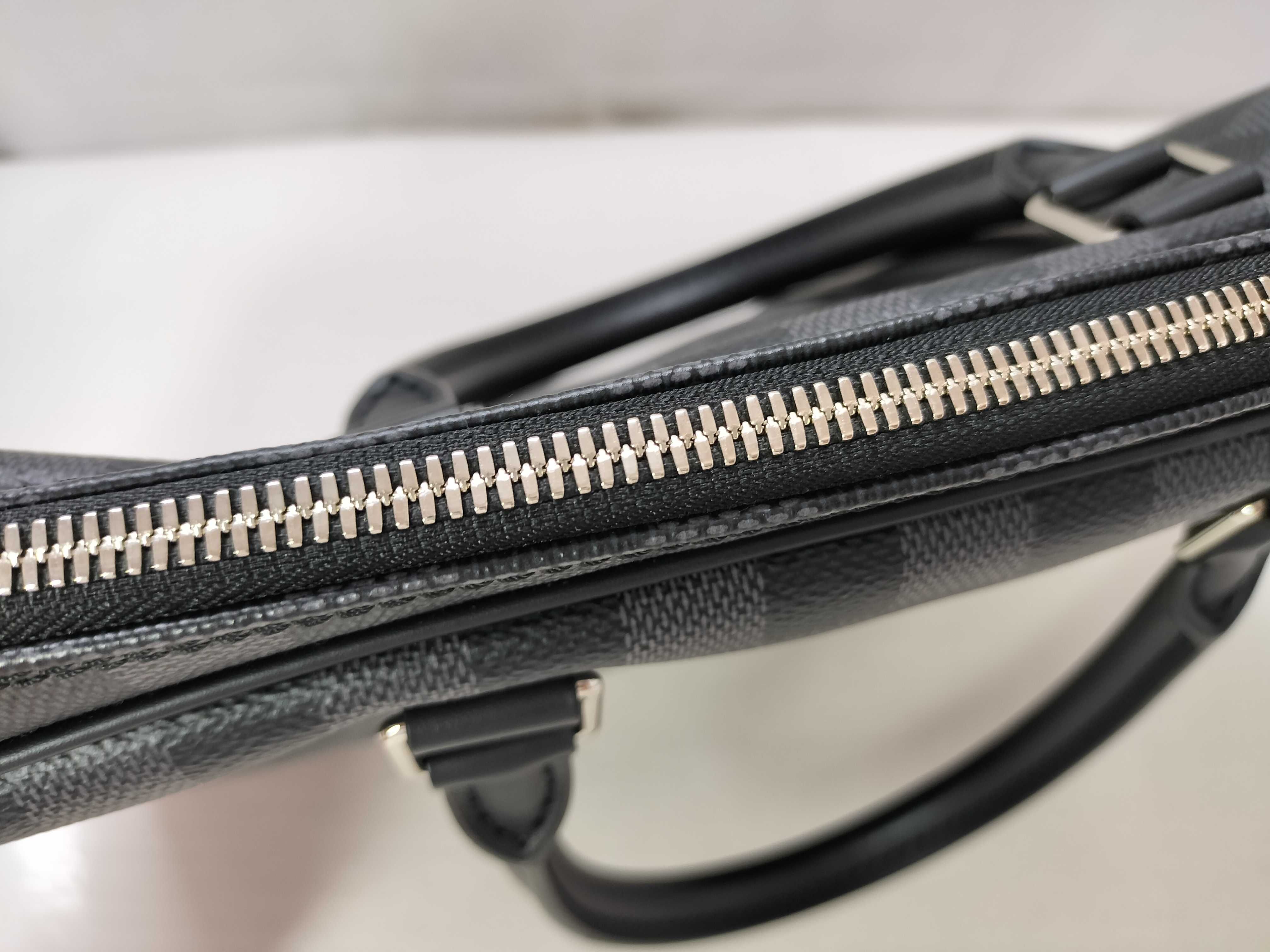 Damier Graphite LV Damier Graphite Porte Documents Voyage M41478 Business Bag — view 6