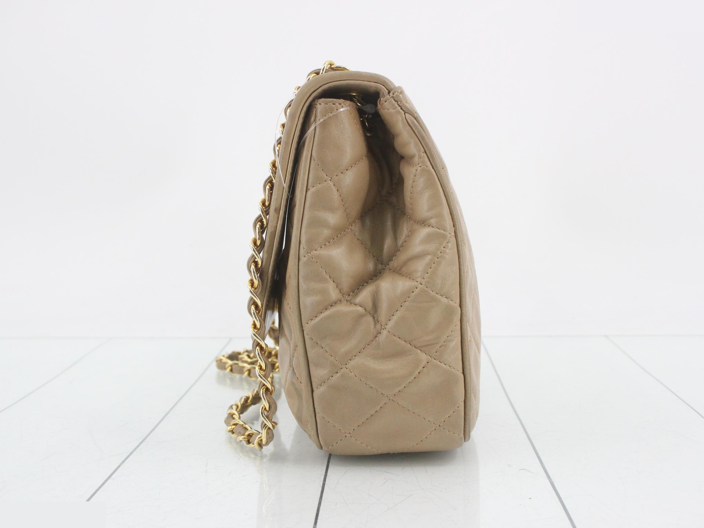 Matelassé Leather Fringe Chain Shoulder Bag — view 3