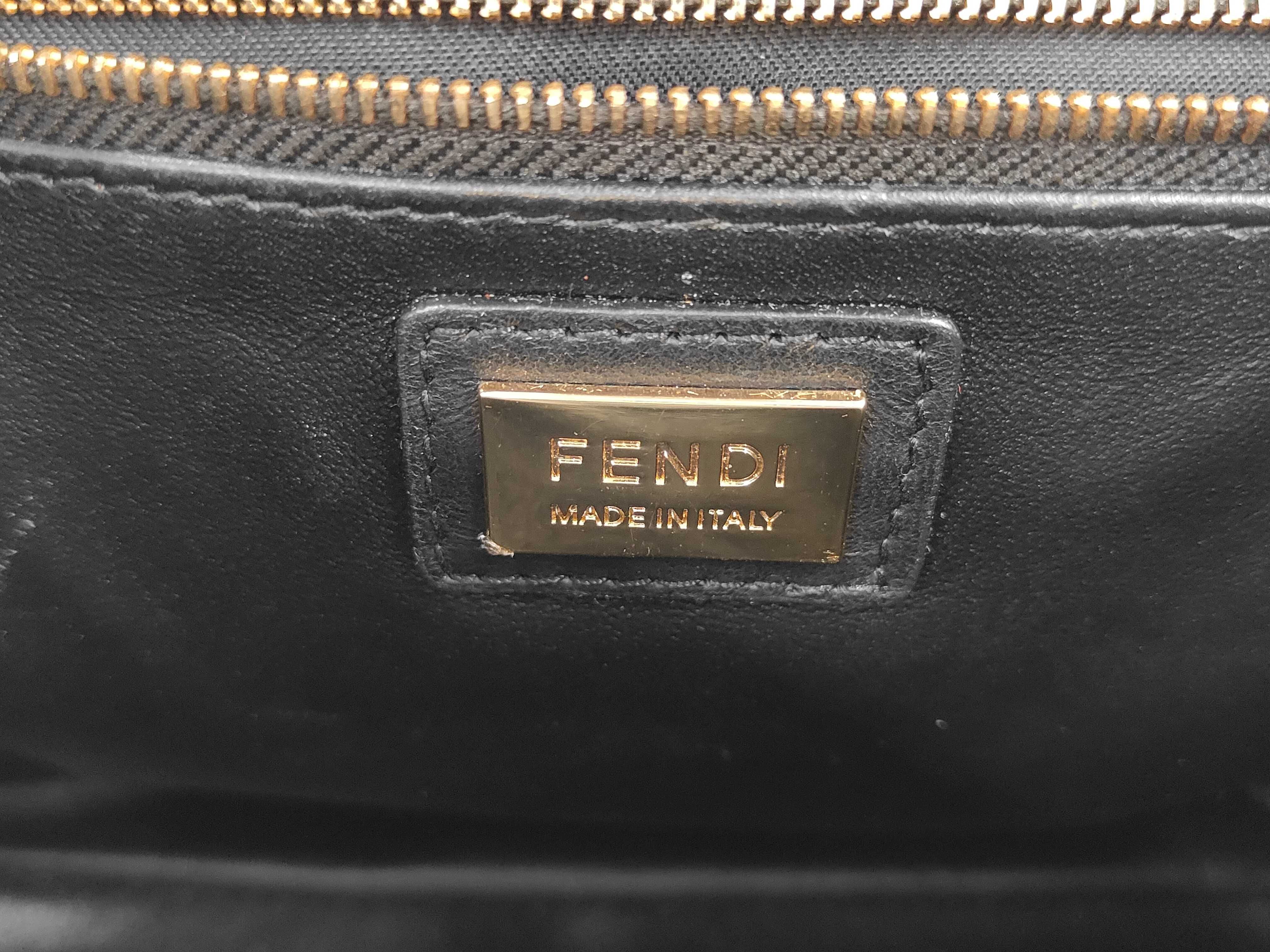 Peekaboo Mini Handbag, Leather, Black Handbag — view 11