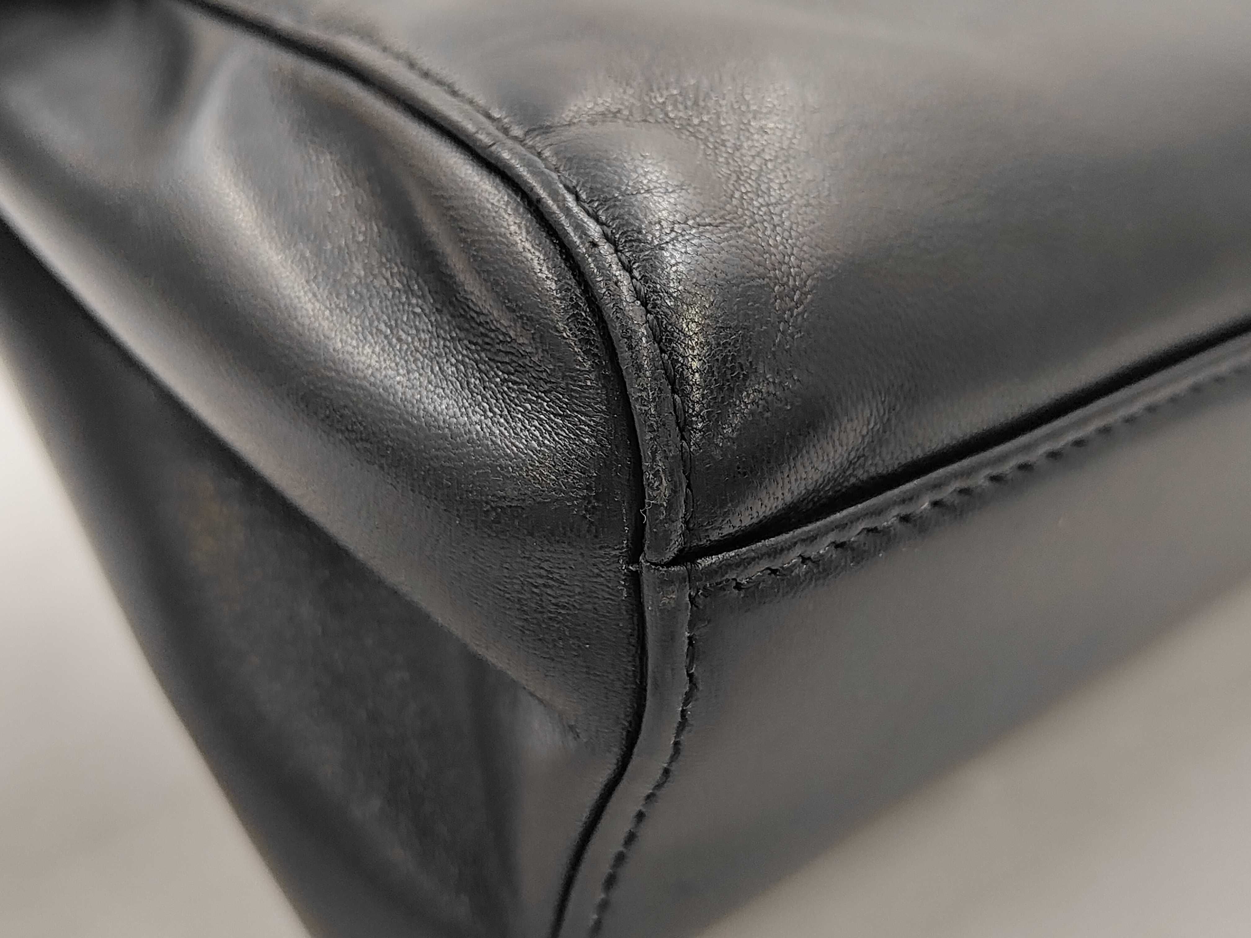 Peekaboo Mini Handbag, Leather, Black Handbag — view 6
