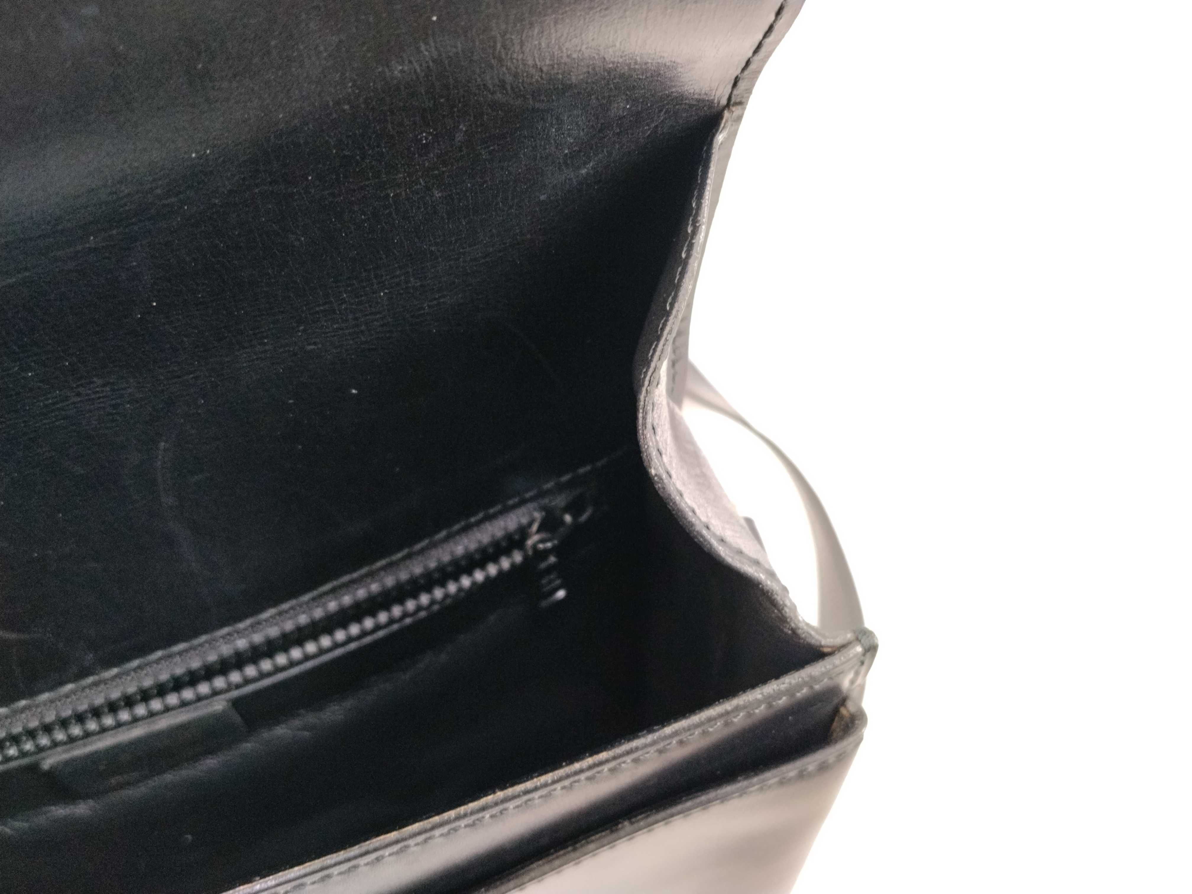 Old Celine Vintage Leather Shoulder Bag — view 10