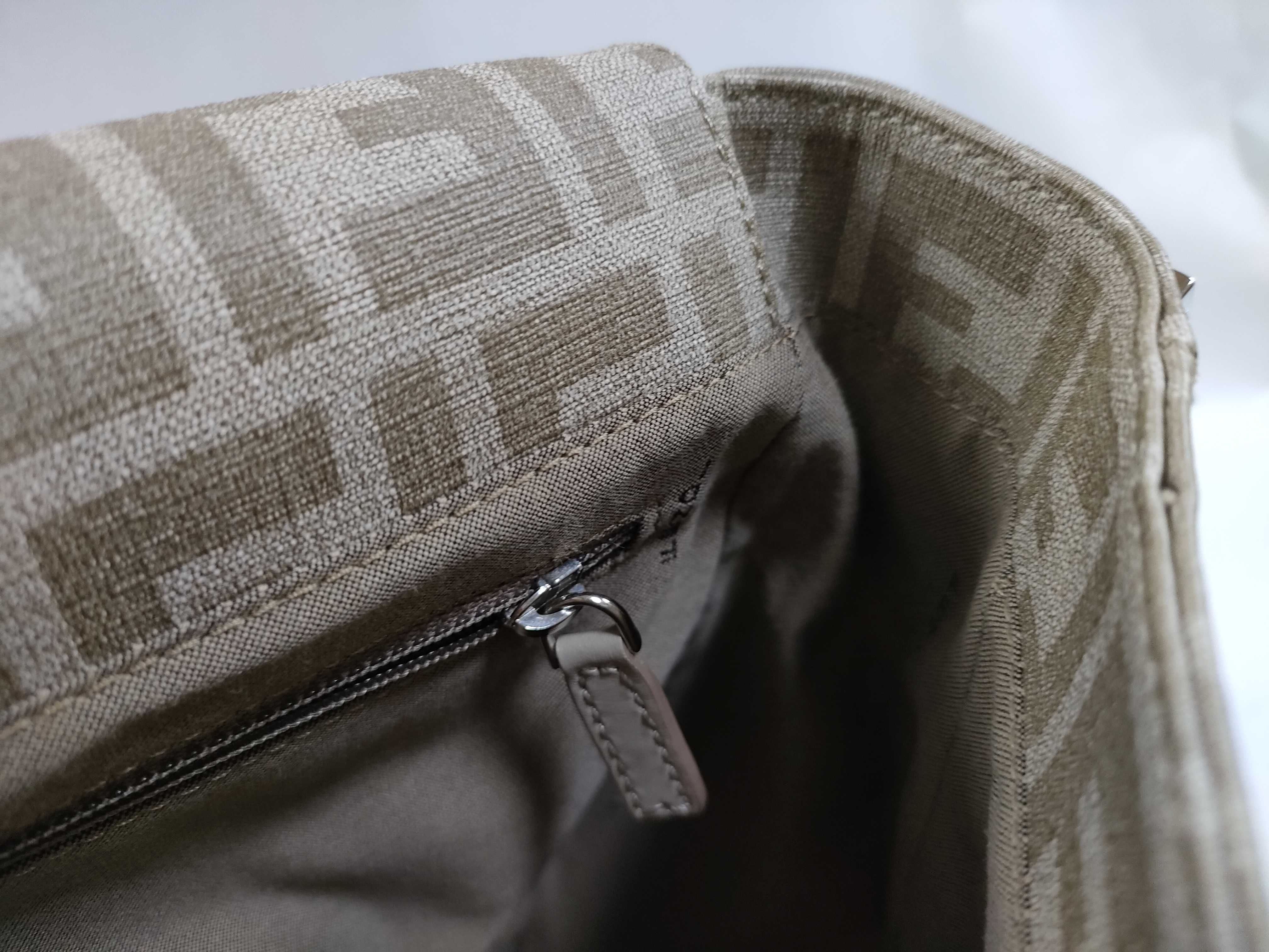 Zucca pattern Fendi Zucca PVC shoulder bag — view 11