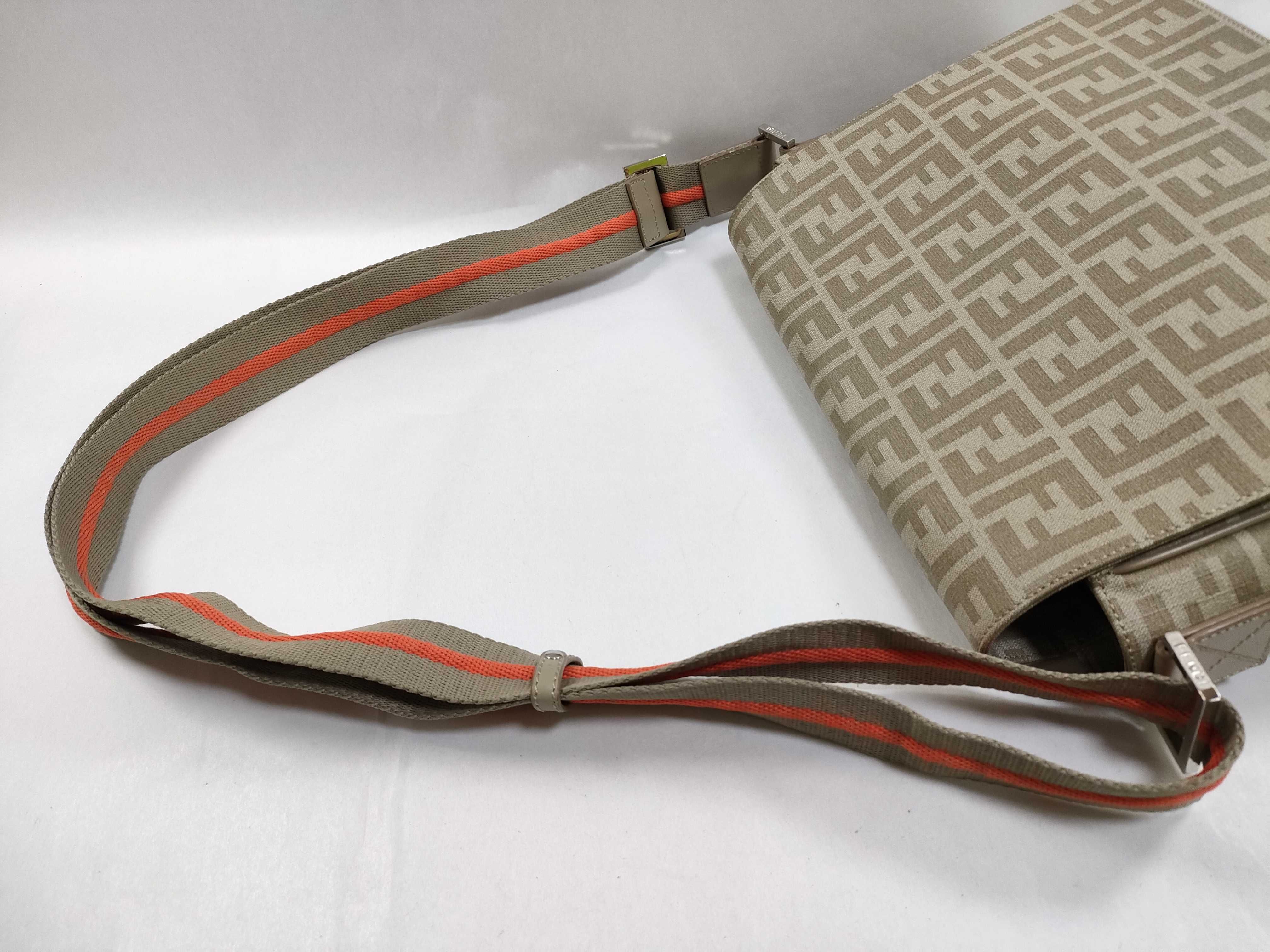 Zucca pattern Fendi Zucca PVC shoulder bag — view 3
