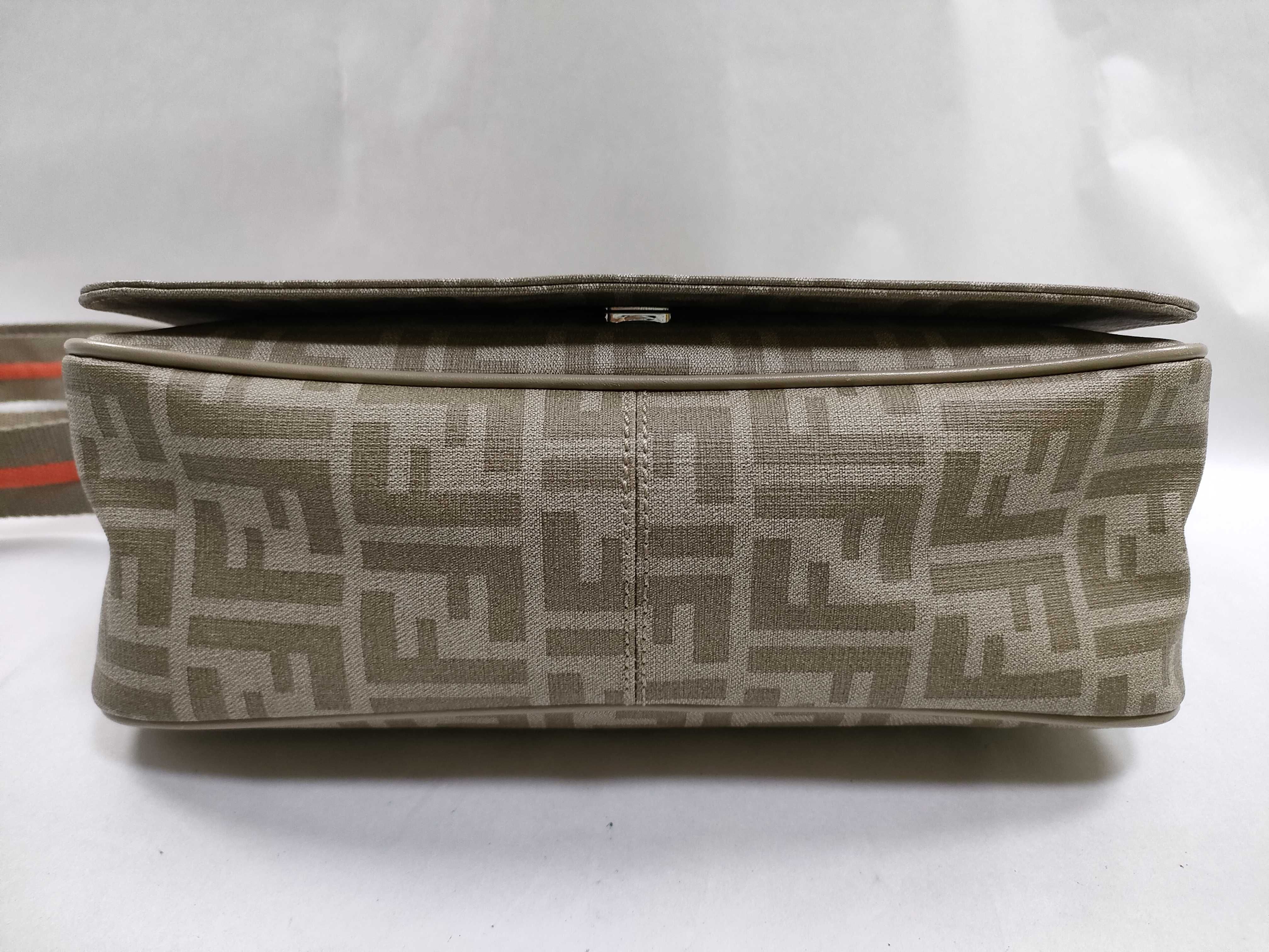 Zucca pattern Fendi Zucca PVC shoulder bag — view 7