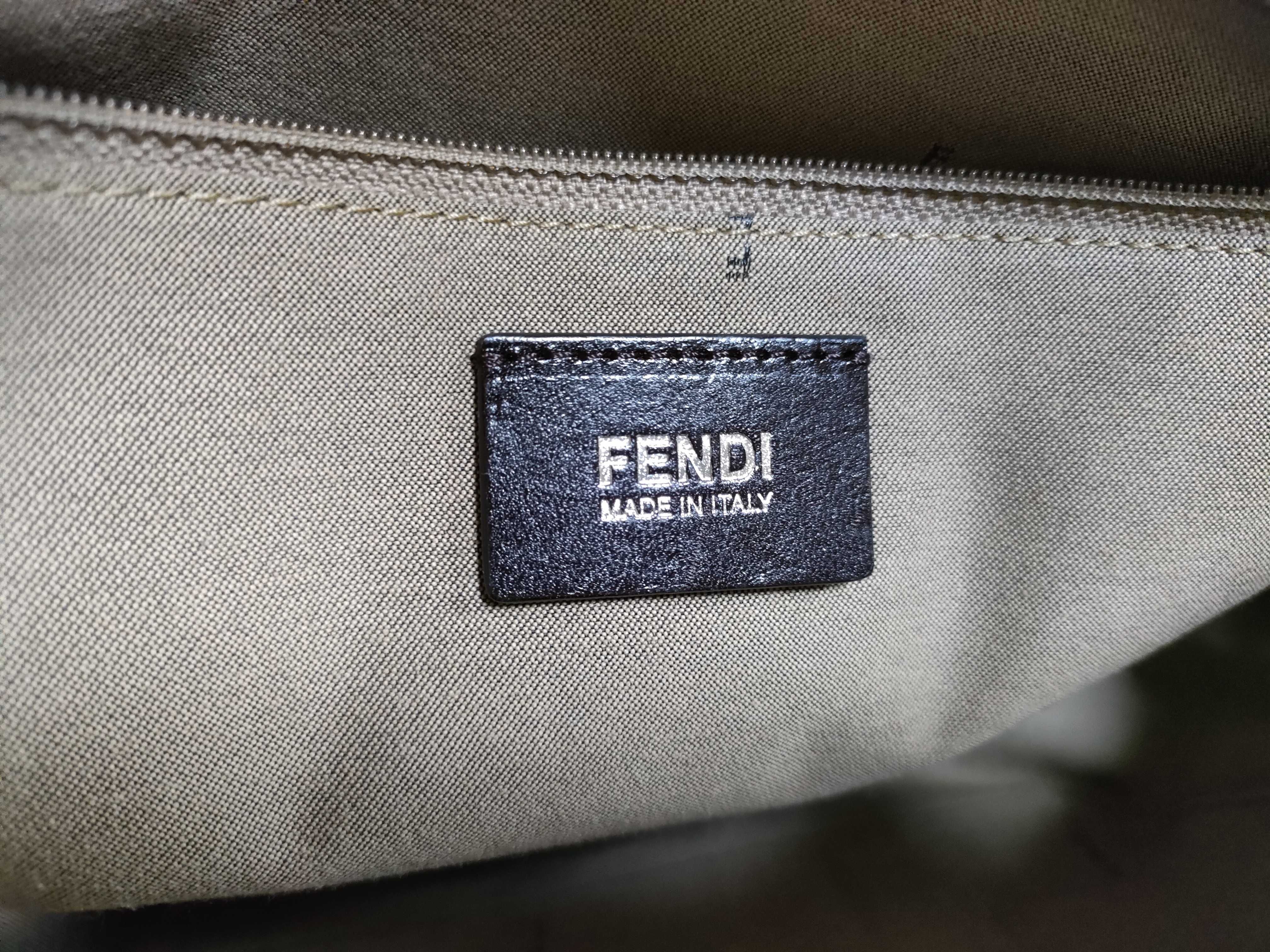 Zucca pattern Fendi Zucca PVC shoulder bag — view 9