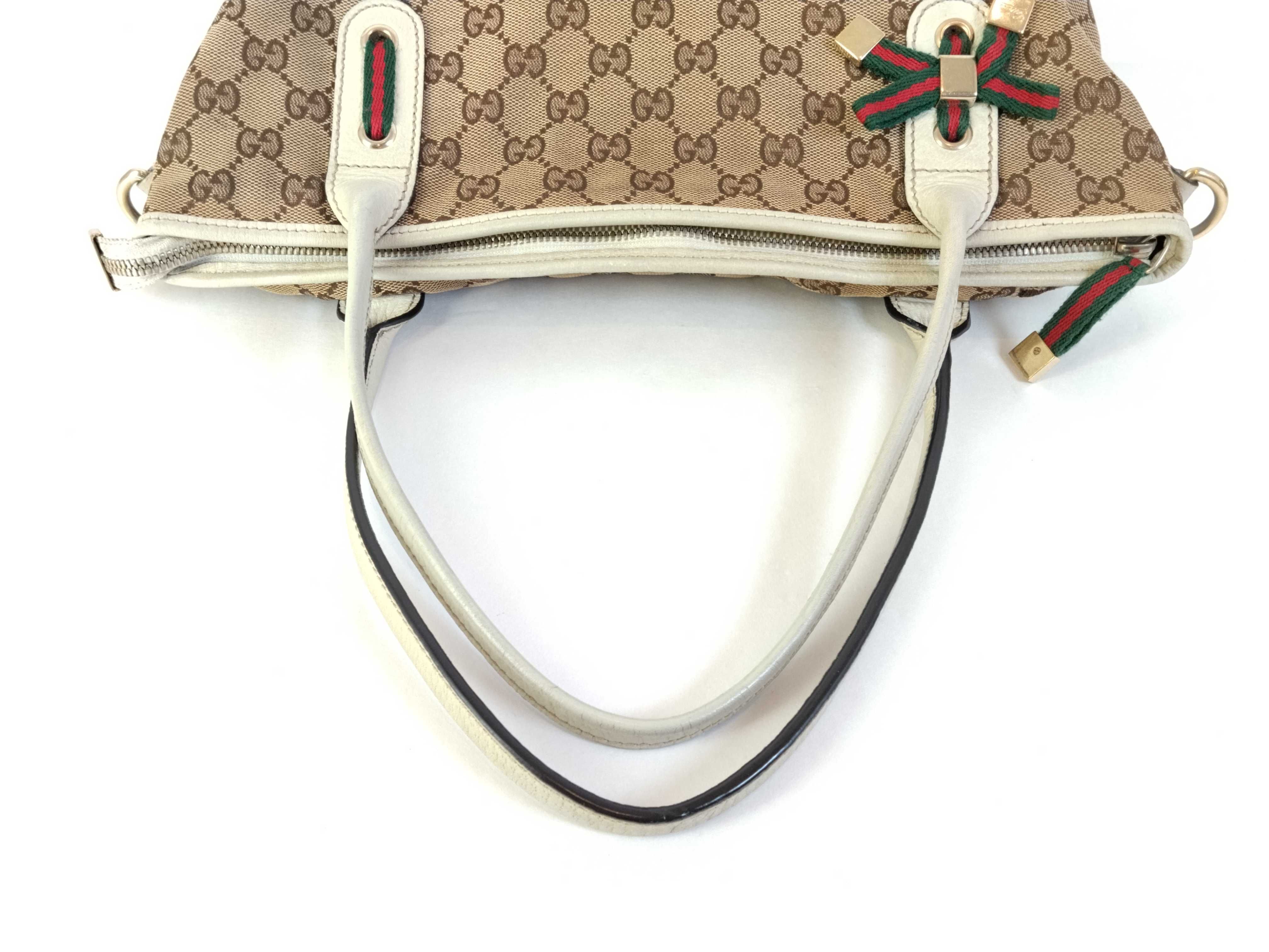 GG Canvas Tote Bag Handbag — view 3