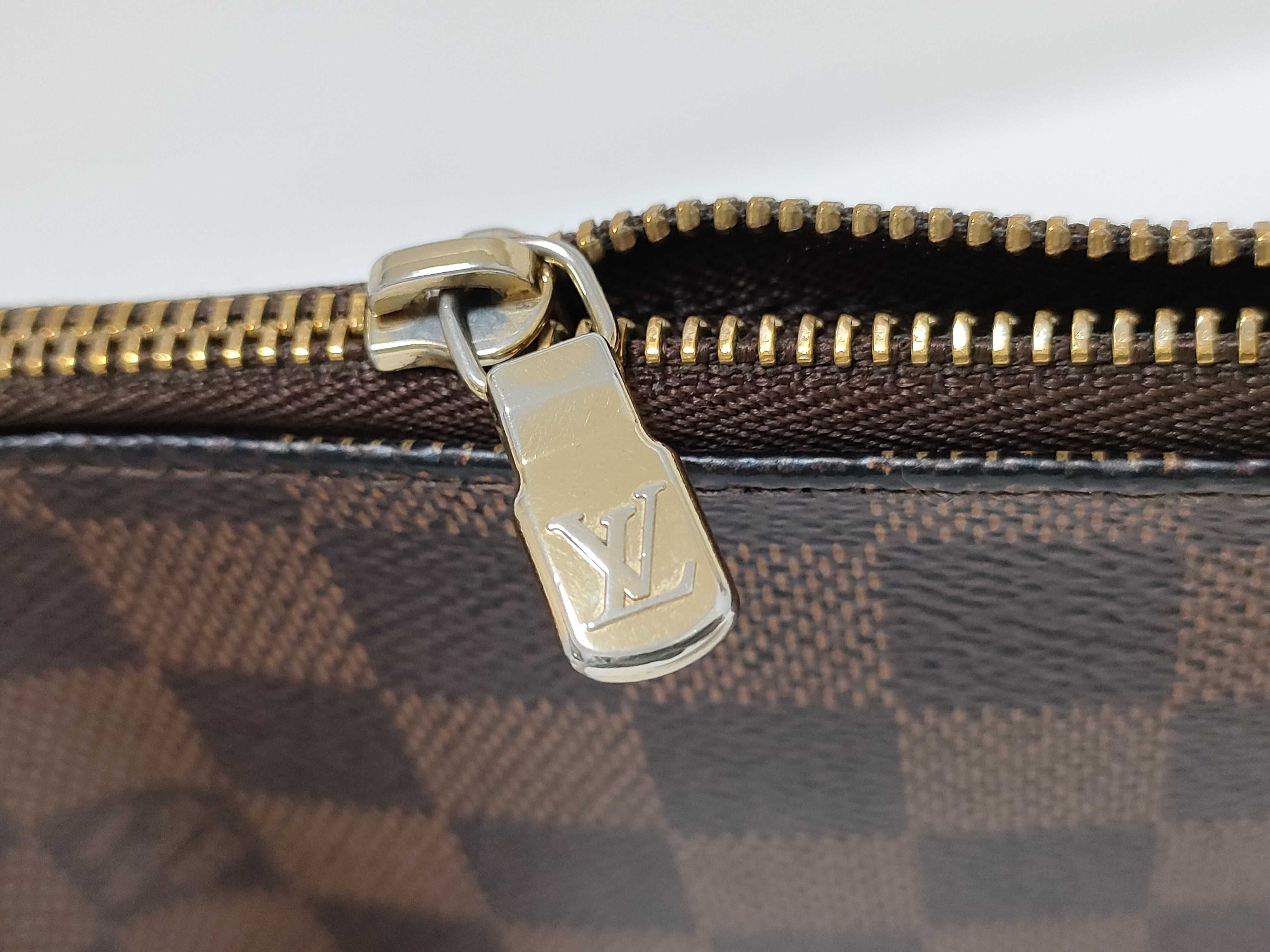 Damier HK-N55213 DU4171 Damier Ebene Canvas Brown Shoulder Bag — view 13