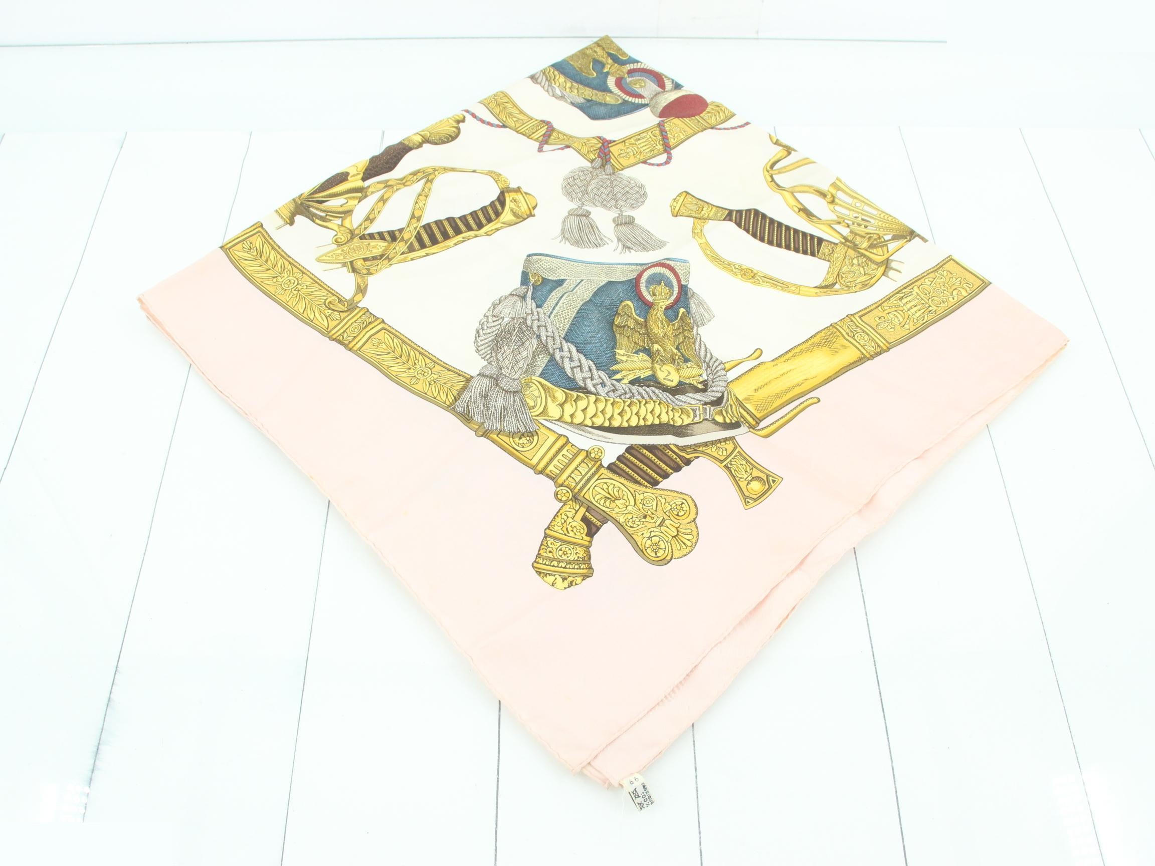 Carre 90 Grand Uniform Silk Scarf — view 2