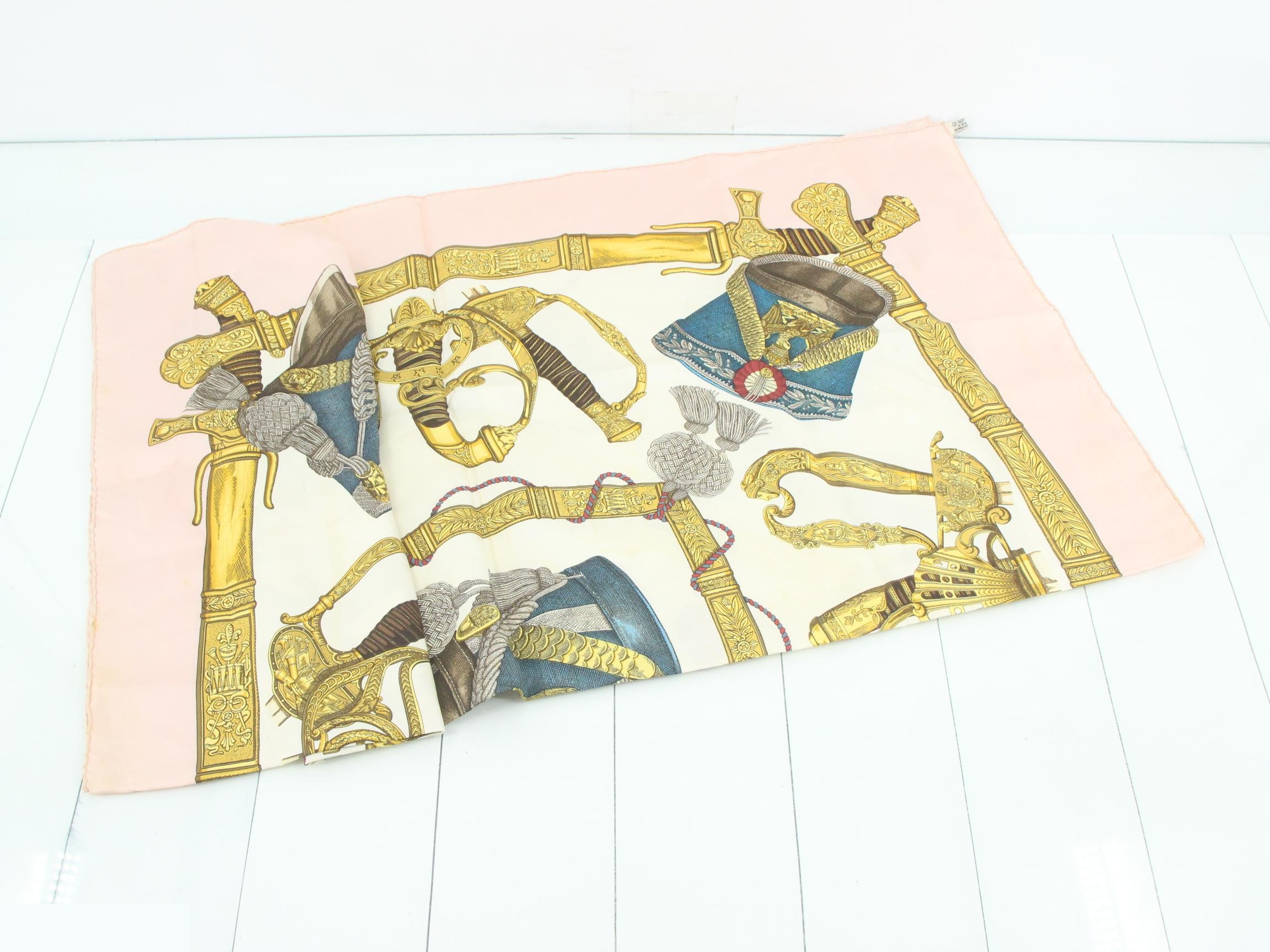 Carre 90 Grand Uniform Silk Scarf — view 3