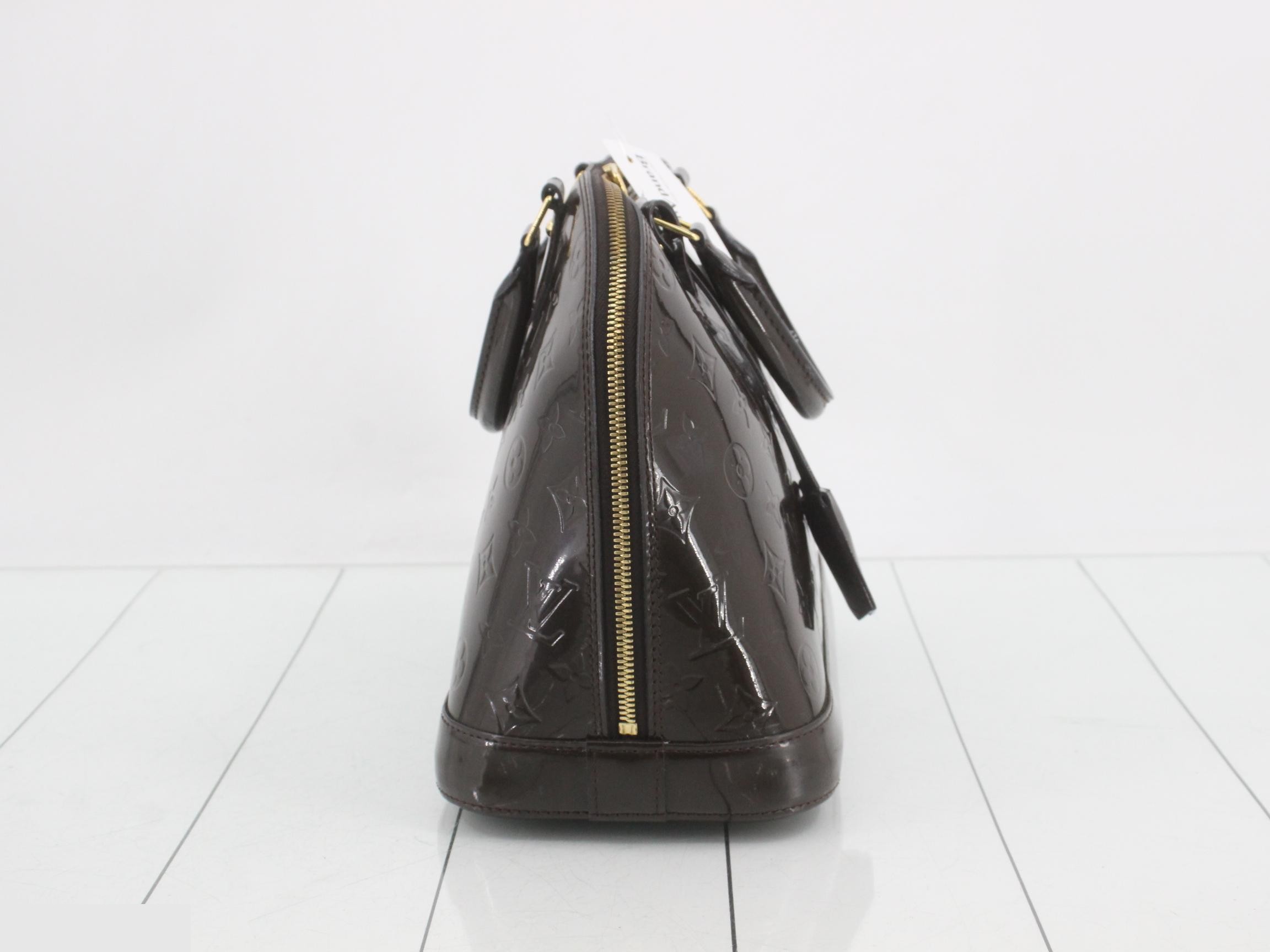 Alma PM Amarante with padlock, 2 keys, and clochette. — view 4