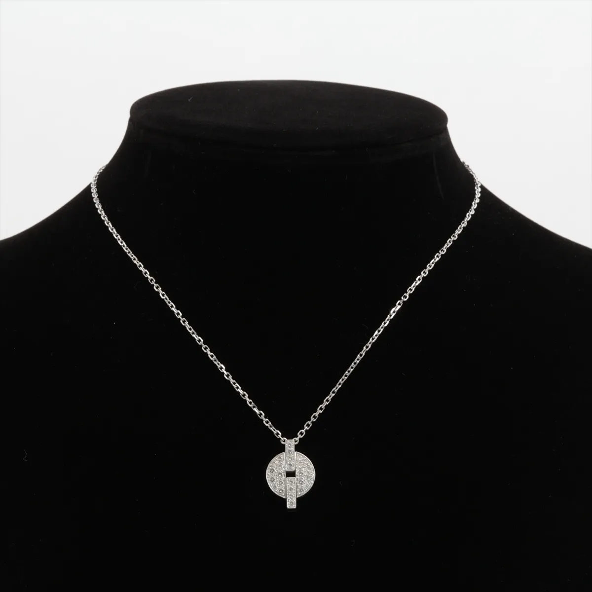 Imalia Diamond Necklace 750 (WG) 7.7g OD5237 — view 5