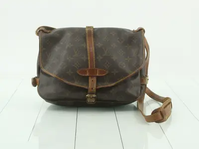 Monogram Shoulder Bag Saumur