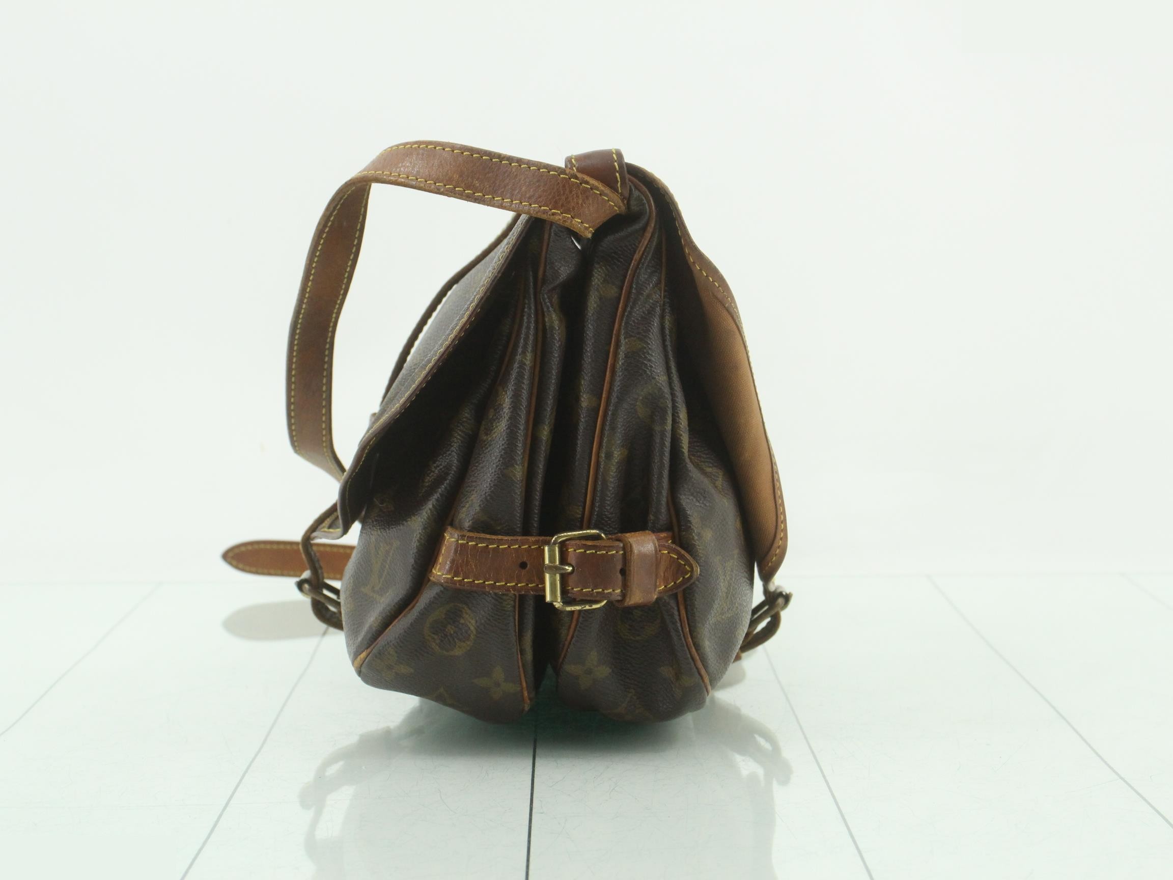 Monogram Shoulder Bag Saumur — view 3