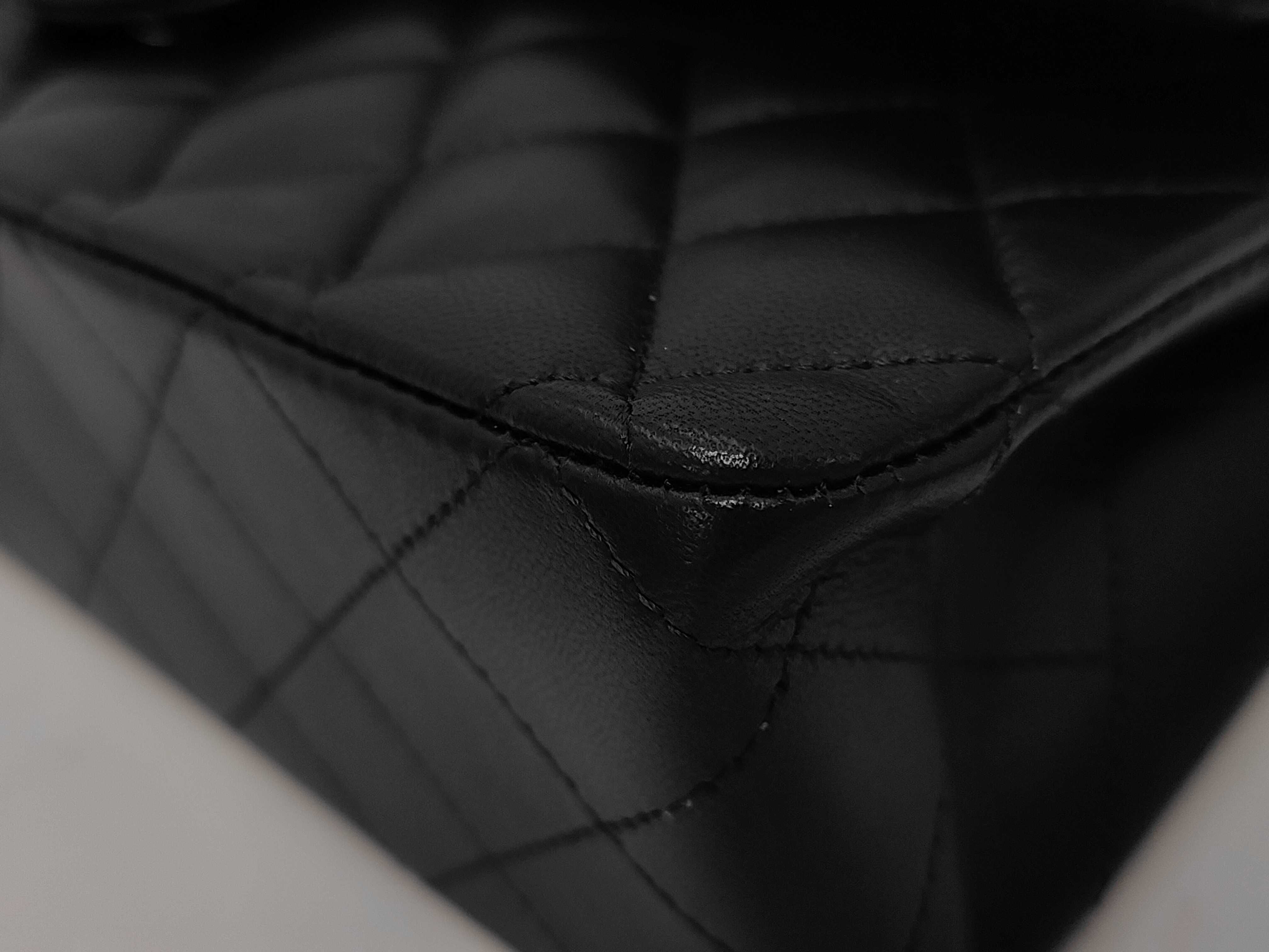 CF Black x Silver Quilted Lambskin Medium No. 28 with Card Shoulder Bag — view 3