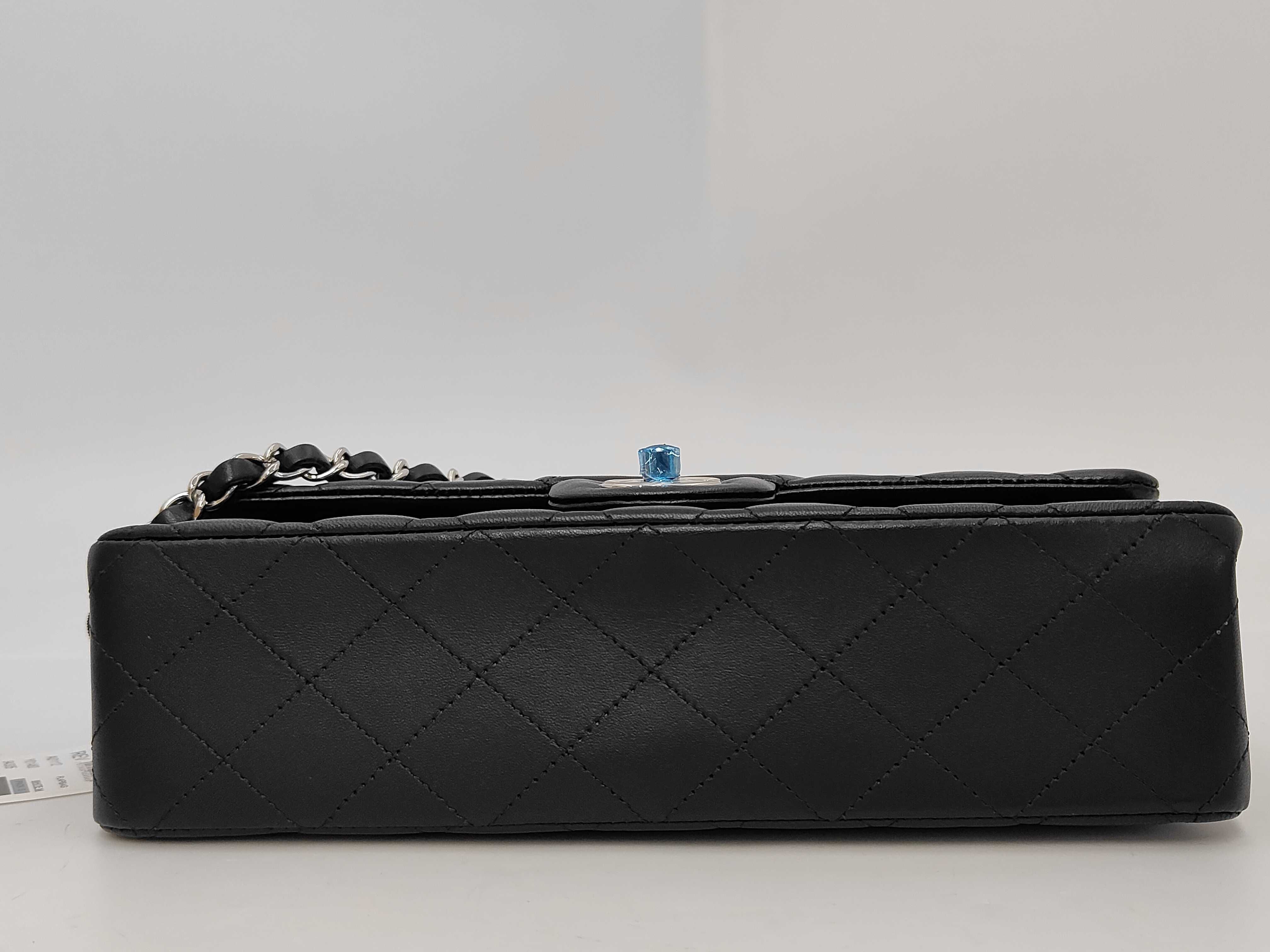 CF Black x Silver Quilted Lambskin Medium No. 28 with Card Shoulder Bag — view 4