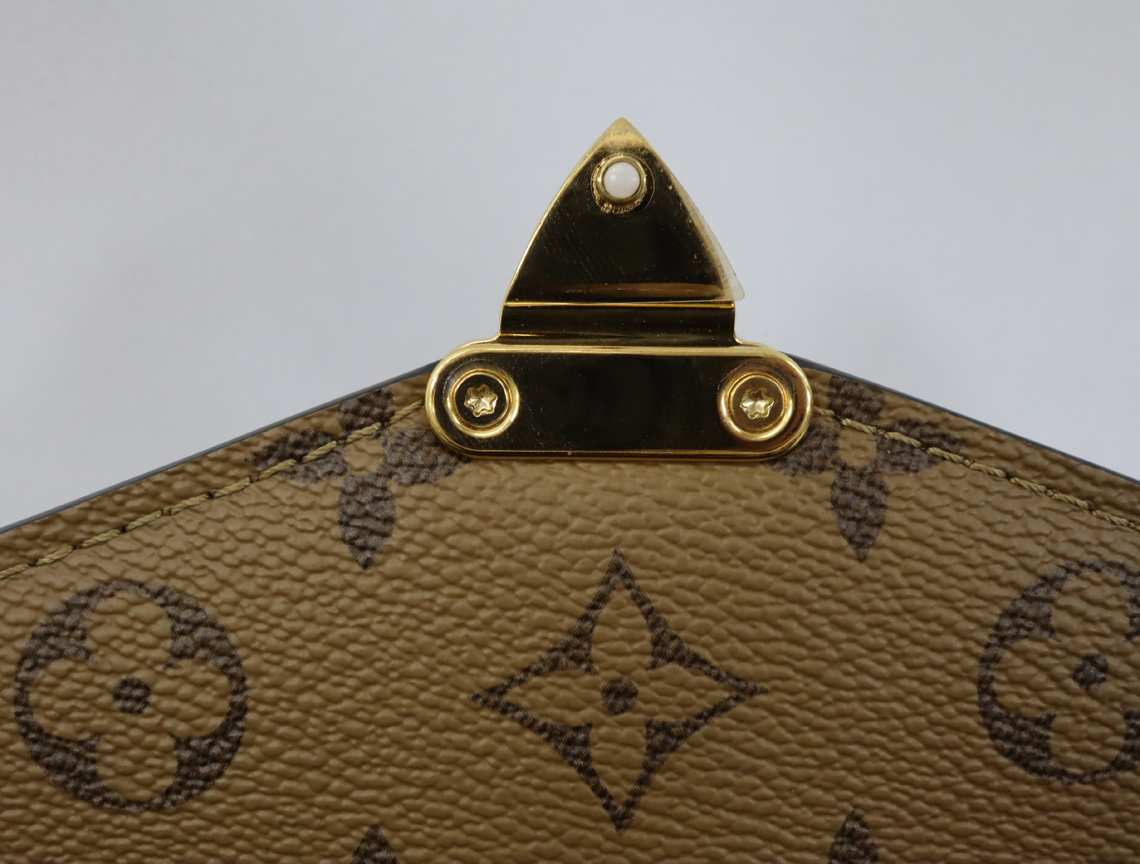 Monogram Reverse Pochette Metis MM M44876 Brown (RFID detected) Shoulder Bag — view 14