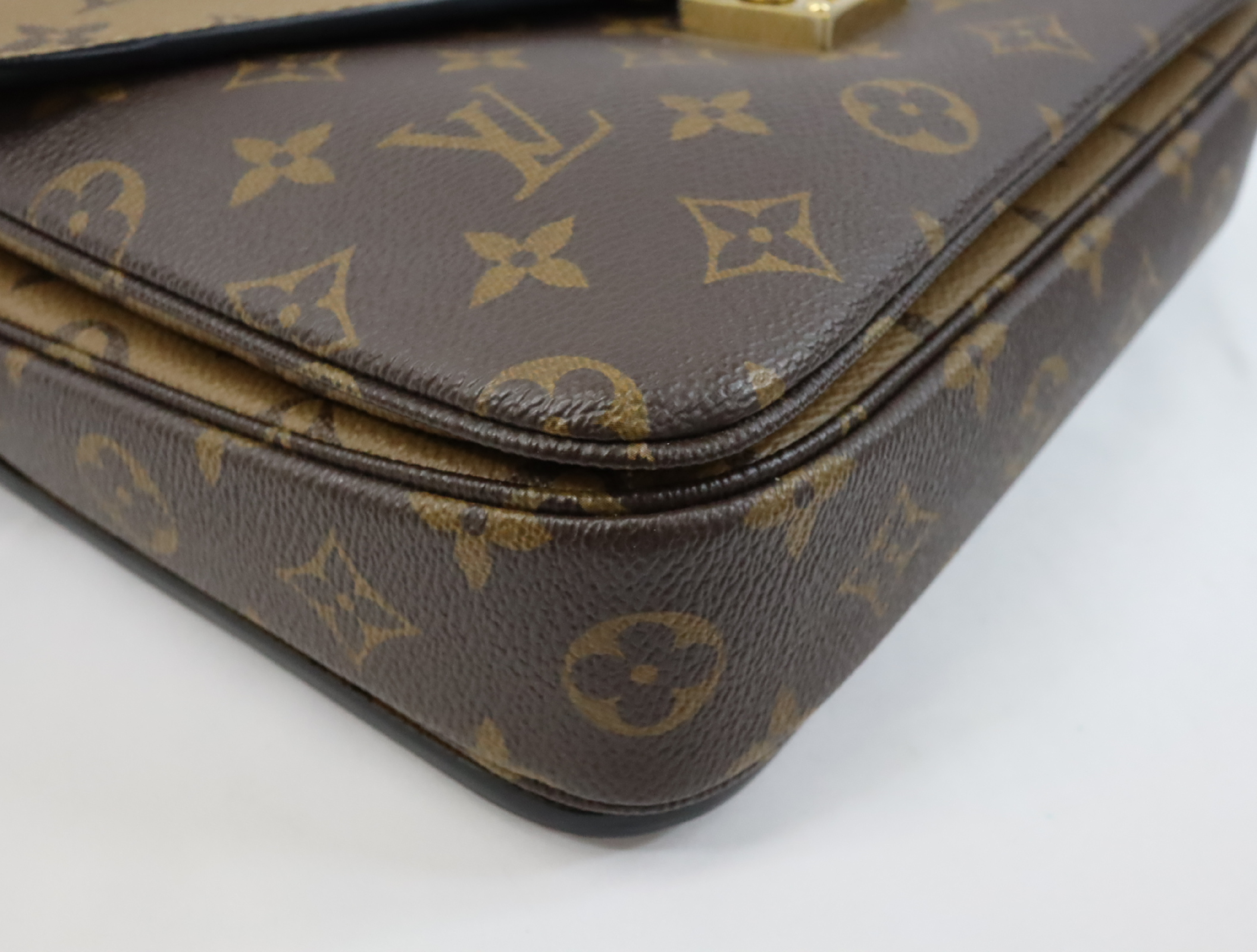 Monogram Reverse Pochette Metis MM M44876 Brown (RFID detected) Shoulder Bag — view 7