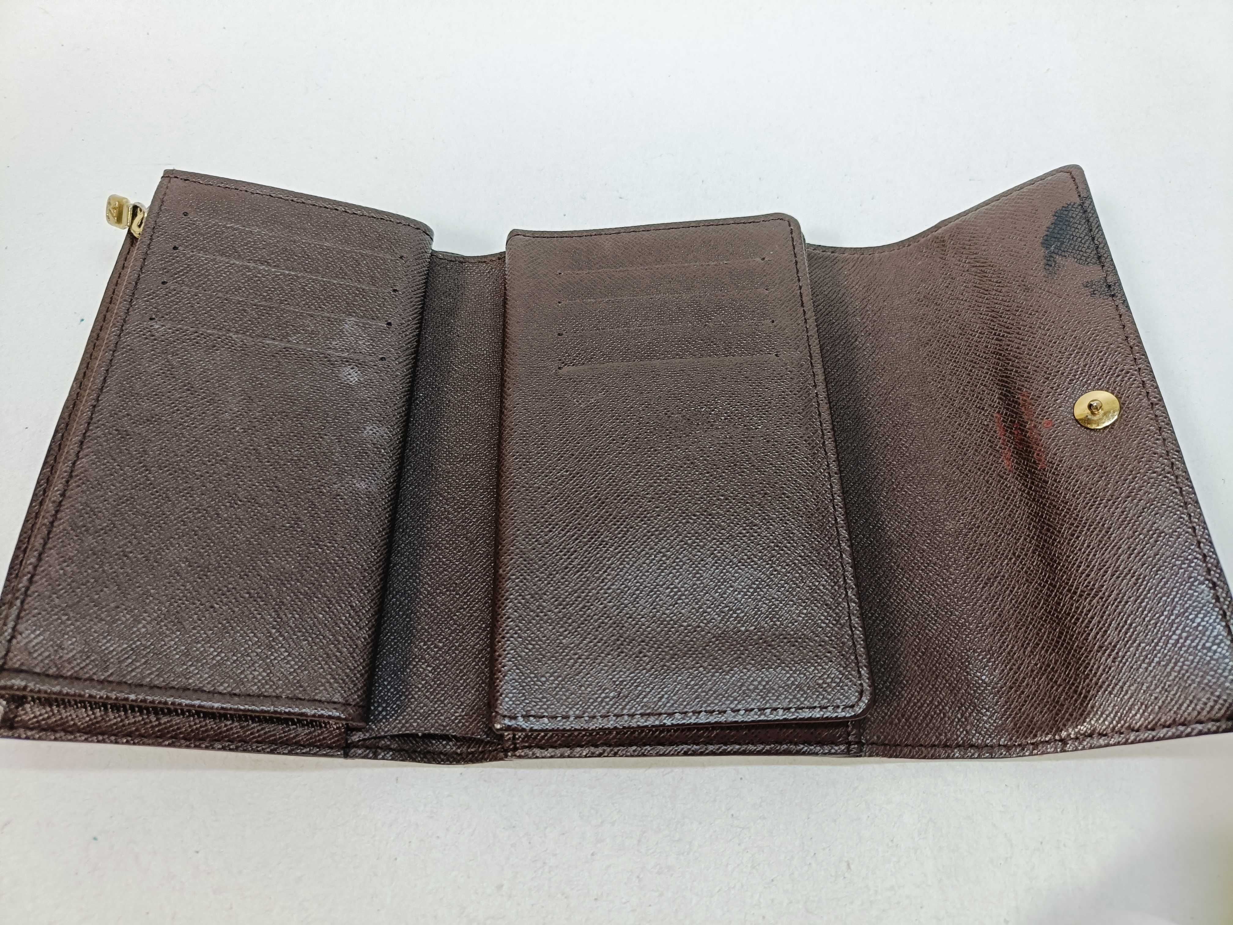 Damier Portefeuille Alexandra Tri-fold Wallet N63067 — view 8