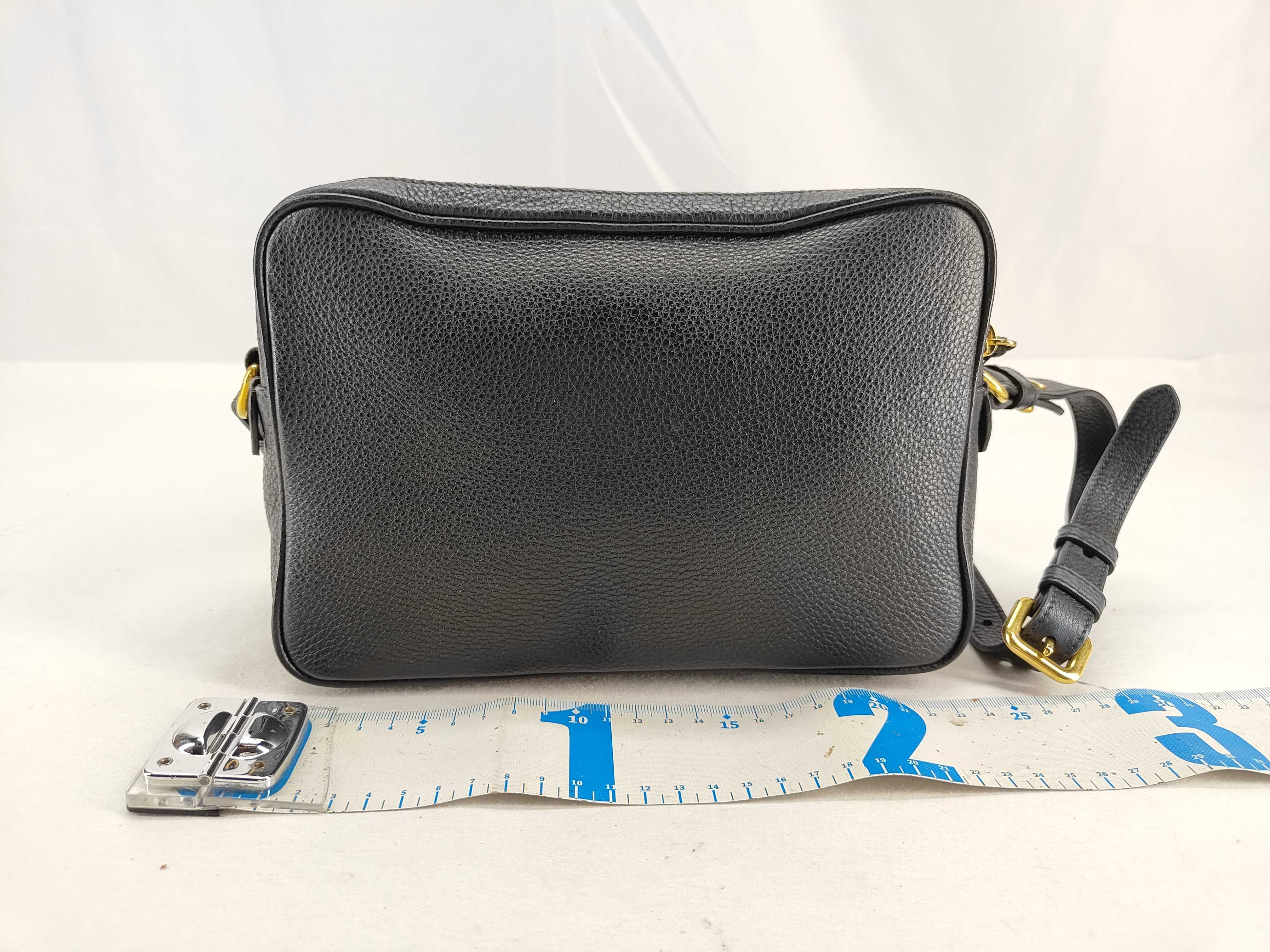 Leather Shoulder Bag Black 1BH079 Shoulder Bag — view 2