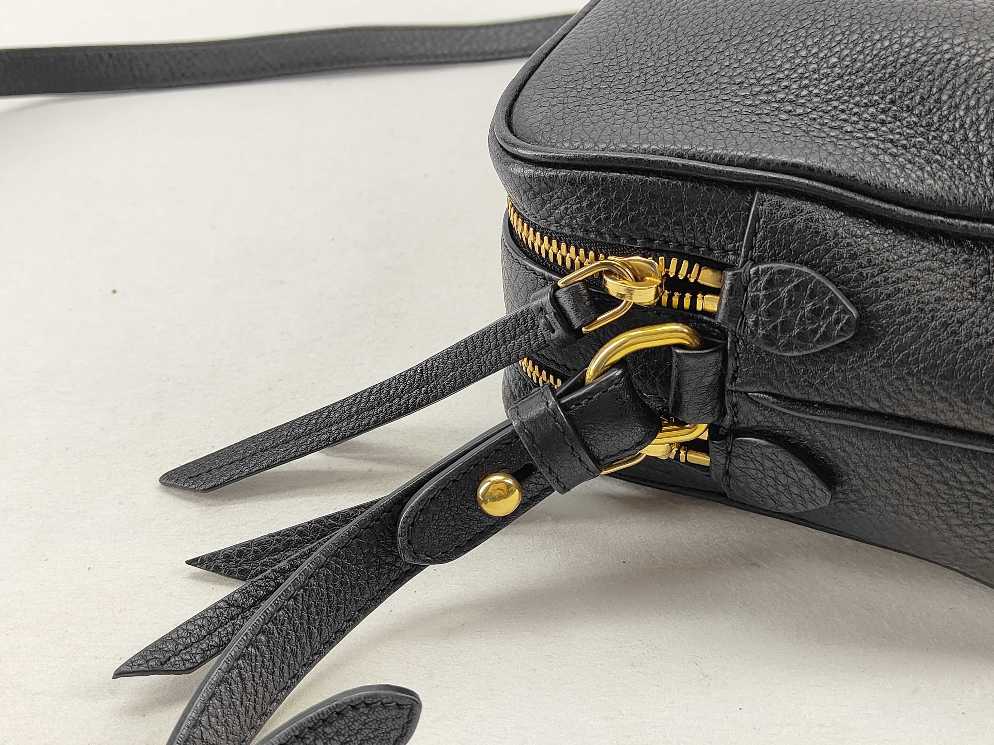 Leather Shoulder Bag Black 1BH079 Shoulder Bag — view 7